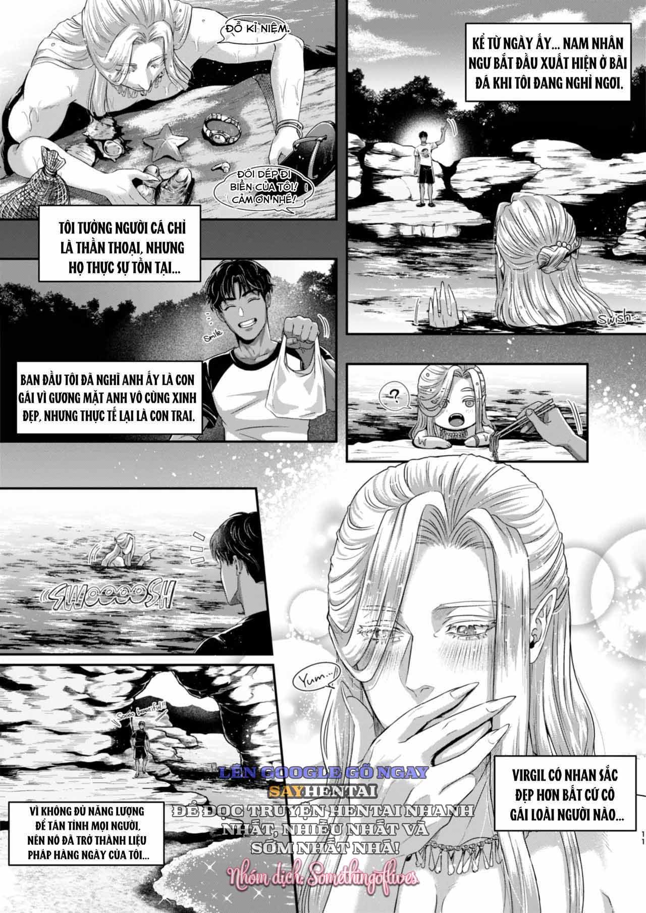 đọc truyện Chàng Tiên Cá Tuyệt Sắc Mang Thân Xác Kì Lạ Chương 1 ảnh 11 tại Thiên Thai Truyện