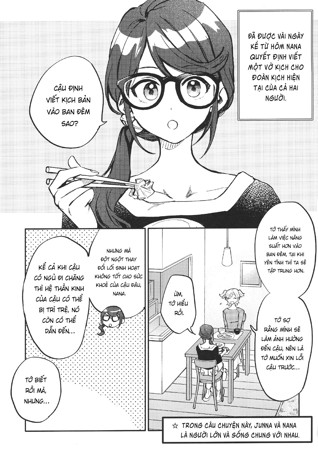 đọc truyện Chào Buổi Sáng, Chúc Ngủ Ngon Chương 1 ảnh 3 tại Thiên Thai Truyện