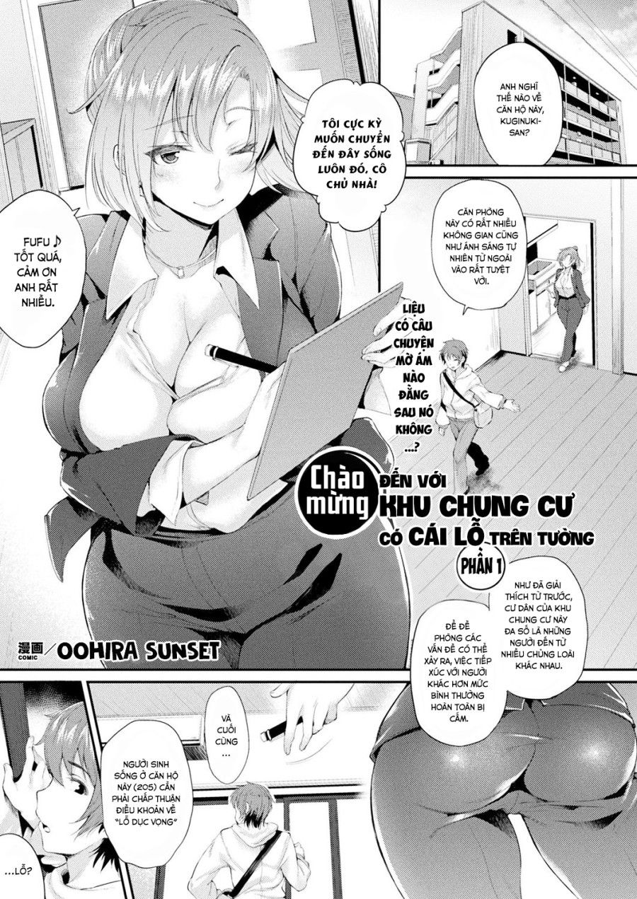 Chào Mừng Đến Với Khu Chung Cư Có Cái Lỗ Trên Tường Chương 1 page 2 - Giả Dược