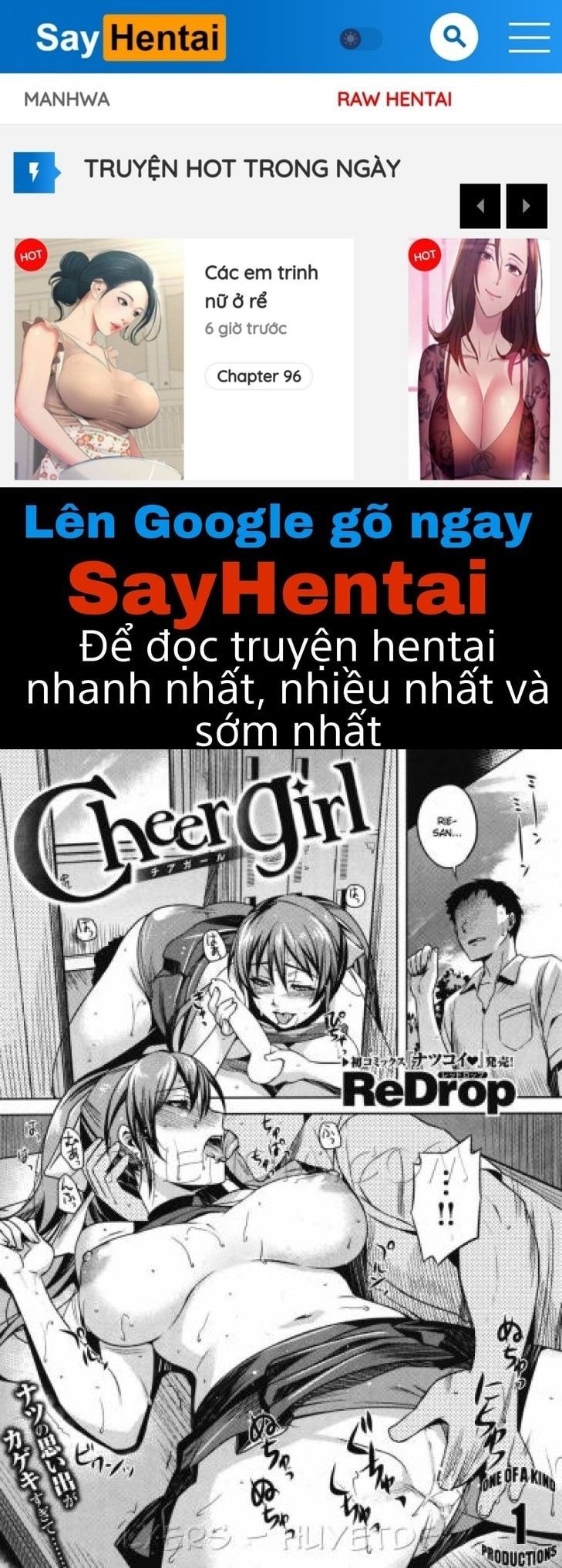 đọc truyện Cheer Girl Chương 1 ảnh 1 tại Giả Dược