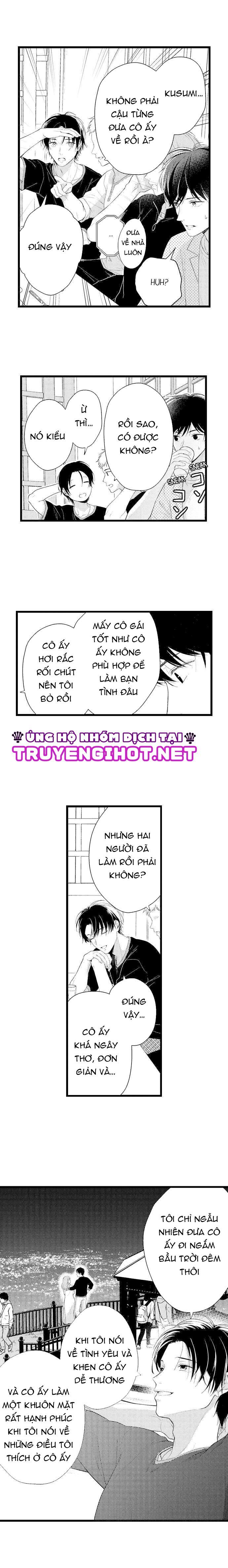 đọc truyện Chỉ 3 Giây Sau, Anh Ấy Như Biến Thành Quái Thú Chương 16.1 ảnh 5 tại Giả Dược