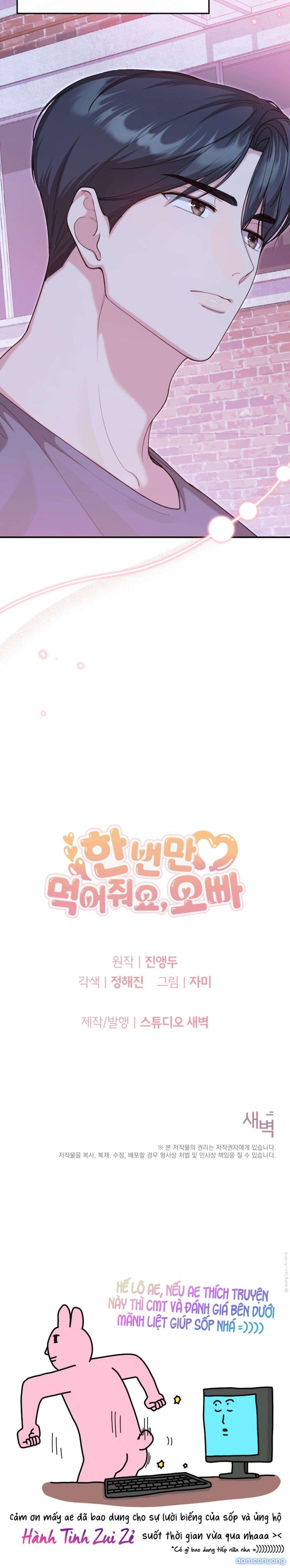 đọc truyện Chỉ Ăn Một Lần Thôi Nhé Oppa Chương 14 ảnh 9 tại Thiên Thai Truyện