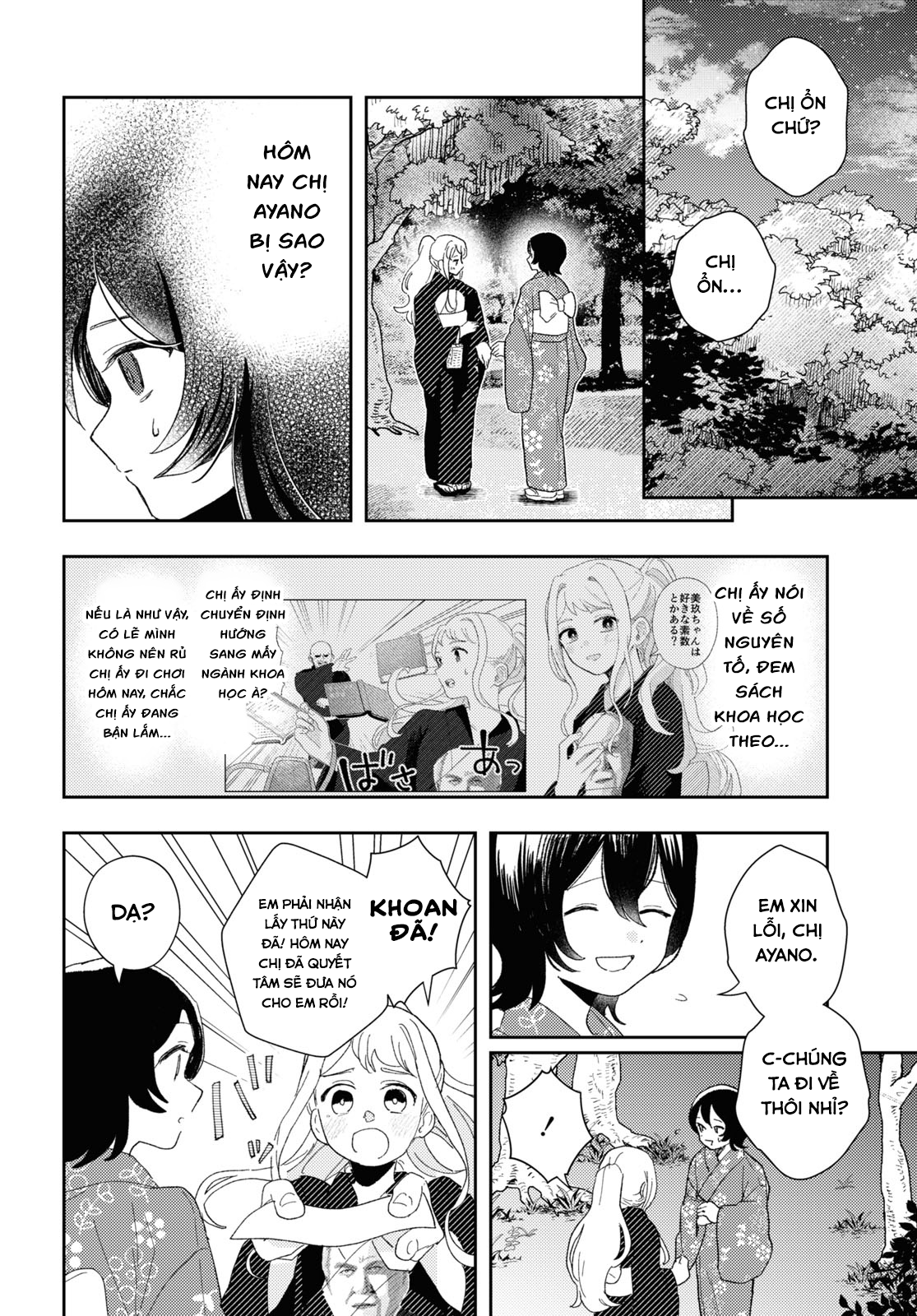 đọc truyện Chị, Cô Gái Văn Chương. Và Em, Cô Nàng Khoa Học. Chương 1 ảnh 15 tại Thiên Thai Truyện