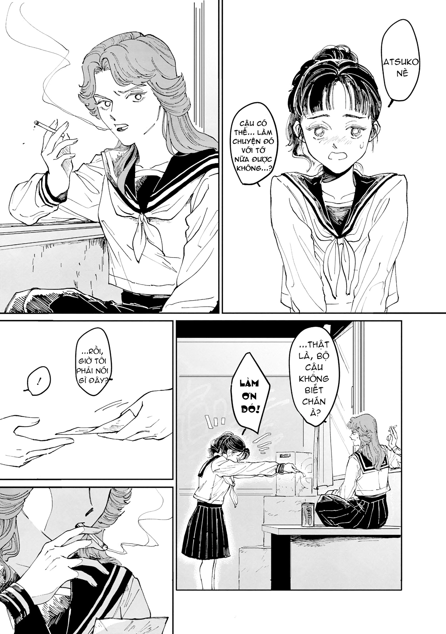 đọc truyện Chị Đại Và Nữ Sinh Mới Chuyển Tới Chương 1 ảnh 6 tại Thiên Thai Truyện