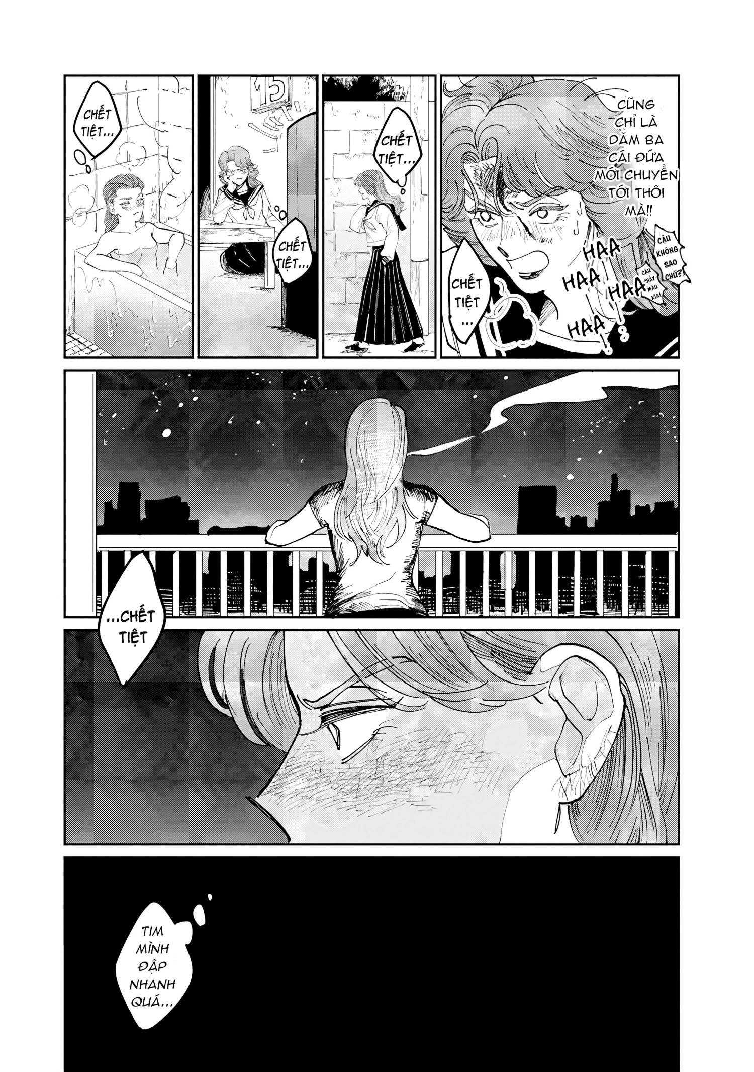 đọc truyện Chị Đại Và Nữ Sinh Mới Chuyển Tới Chương 1 ảnh 10 tại Thiên Thai Truyện