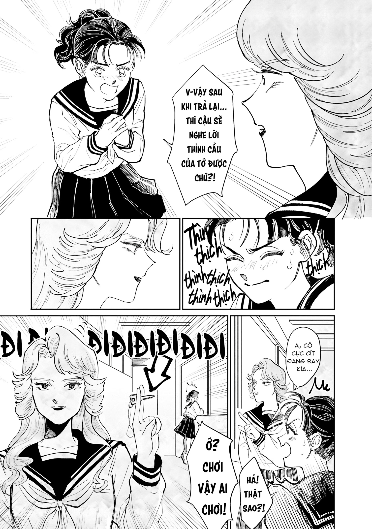 đọc truyện Chị Đại Và Nữ Sinh Mới Chuyển Tới Chương 2 ảnh 6 tại Thiên Thai Truyện