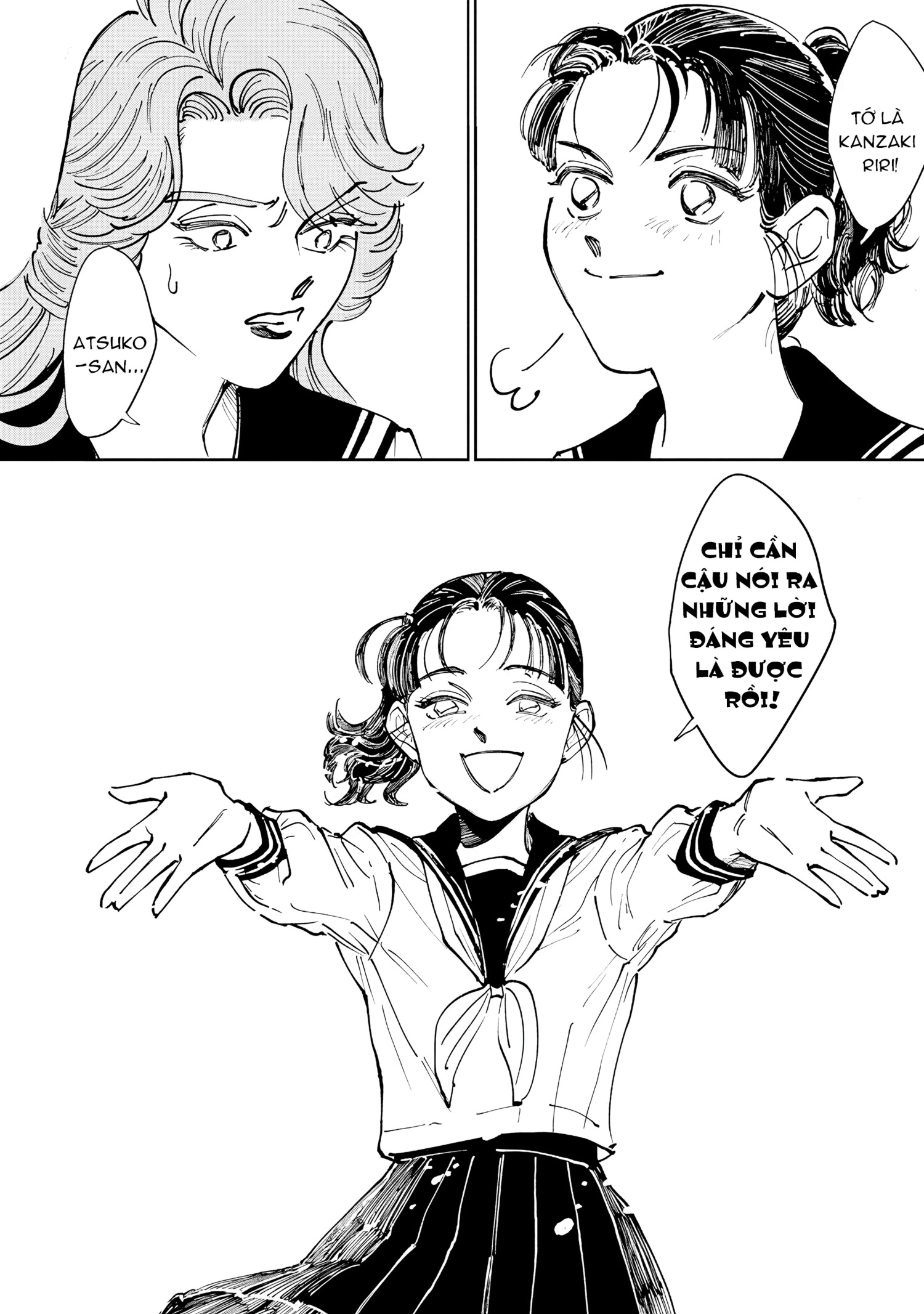 đọc truyện Chị Đại Và Nữ Sinh Mới Chuyển Tới Chương 2 ảnh 9 tại Thiên Thai Truyện