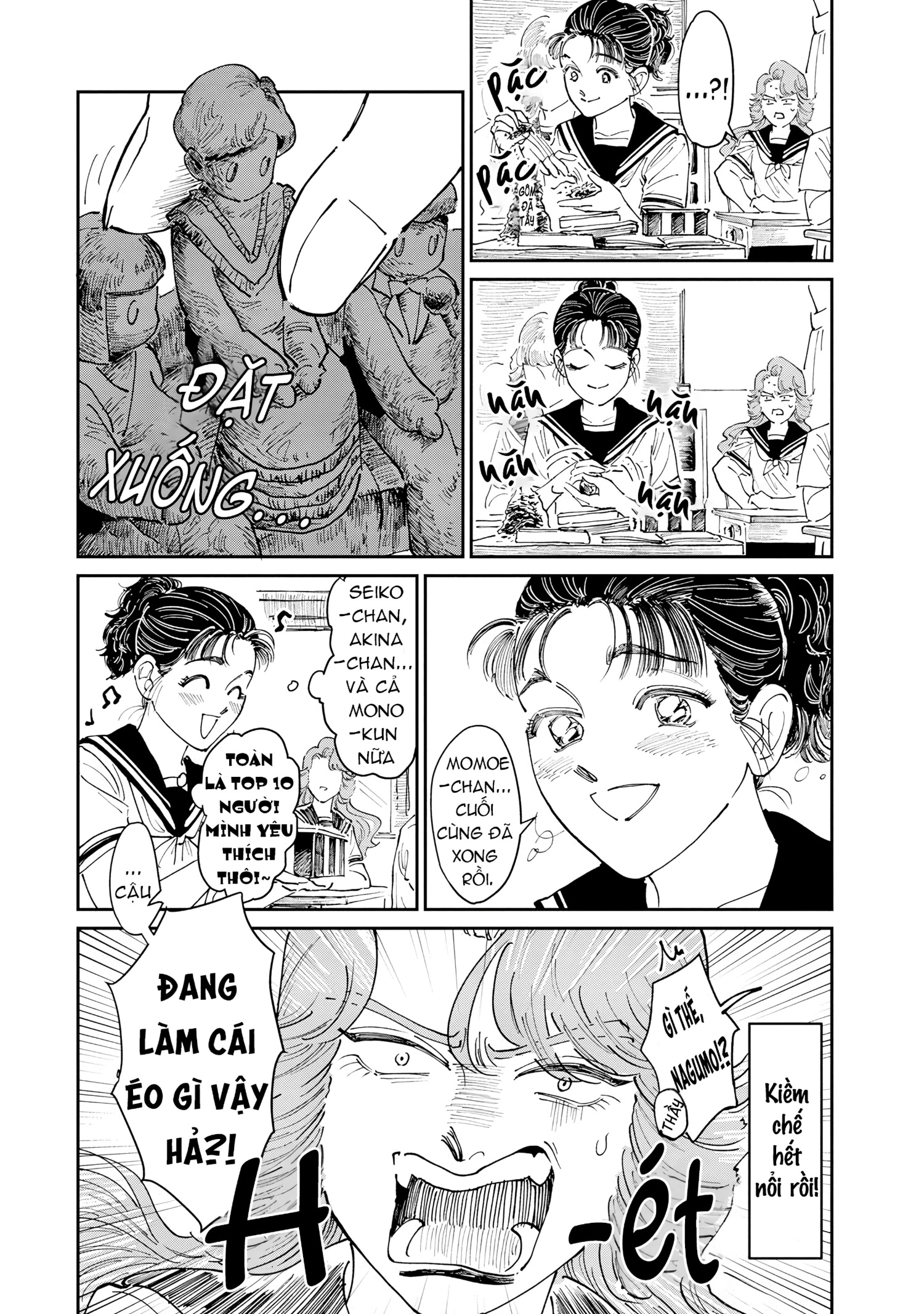 đọc truyện Chị Đại Và Nữ Sinh Mới Chuyển Tới Chương 4 ảnh 7 tại Thiên Thai Truyện