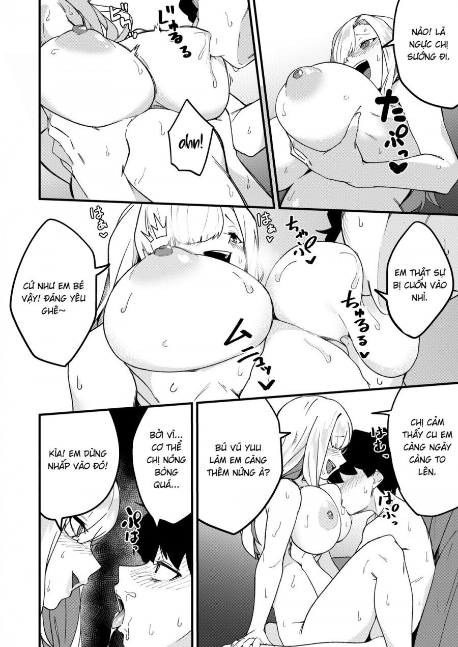 Chị Em Ghép Cặp Và Cuộc Sống Tình Dục Bí Mật Oneshot page 23 - Giả Dược
