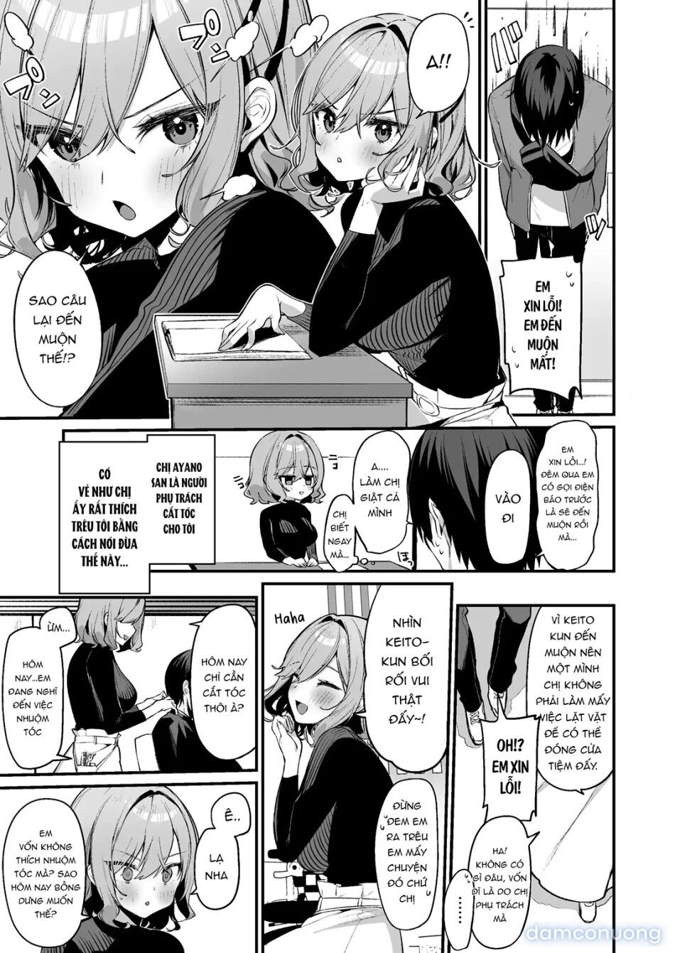 đọc truyện Chị Gái Cắt Tóc Nhắm Vào Tôi Sao? Chương 1 ảnh 3 tại Thiên Thai Truyện