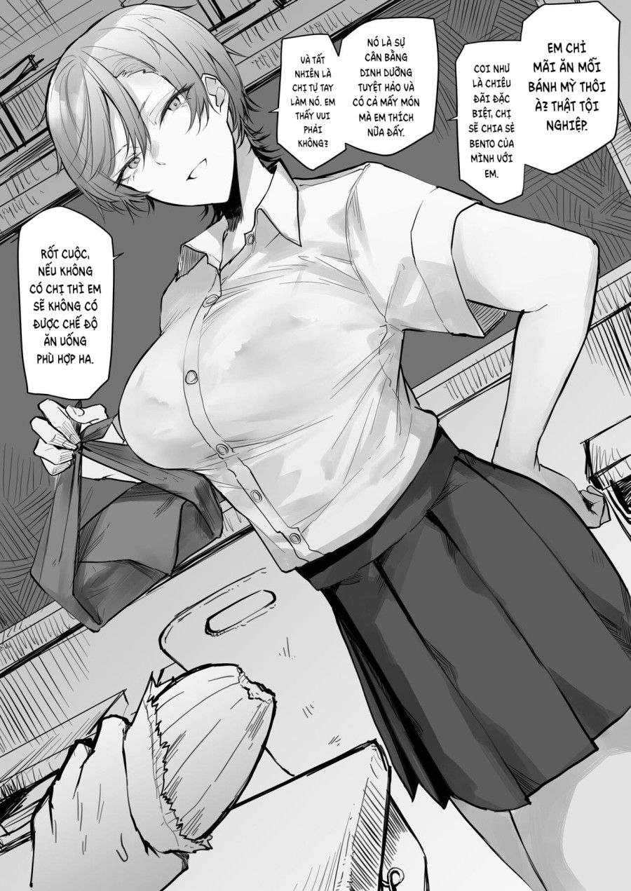 Chị Gái Đẹp Trai Kiêu Ngạo Oneshot page 3 - Giả Dược