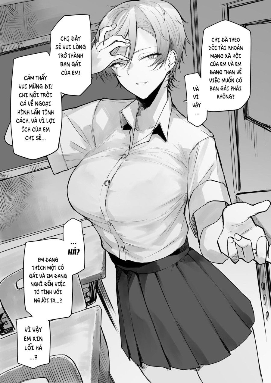Chị Gái Đẹp Trai Kiêu Ngạo Oneshot page 5 - Giả Dược