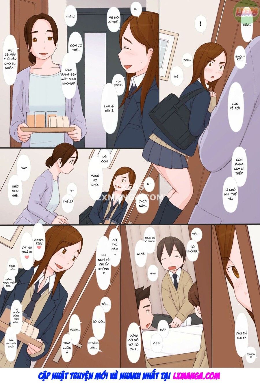 Chị Gái Lừa Cậu Em Trai Liếm Lồn Oneshot page 11 - Giả Dược