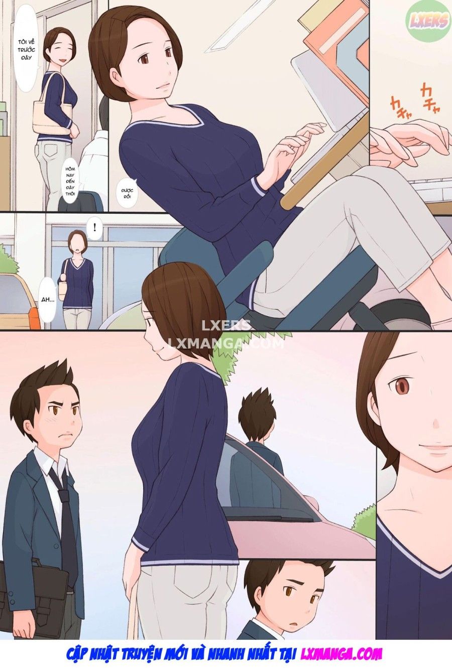 Chị Gái Lừa Cậu Em Trai Liếm Lồn Oneshot page 13 - Giả Dược