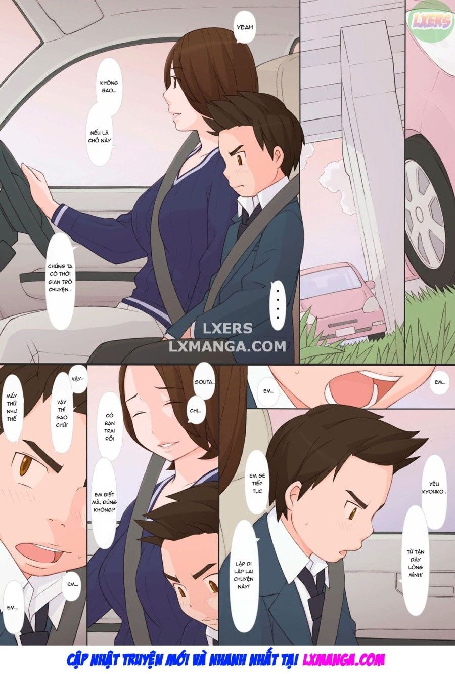 Chị Gái Lừa Cậu Em Trai Liếm Lồn Oneshot page 15 - Giả Dược
