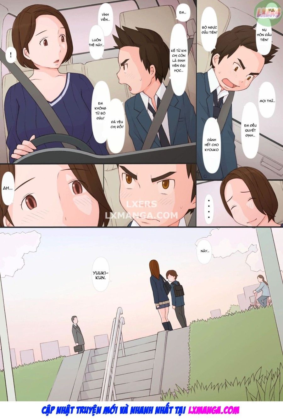 Chị Gái Lừa Cậu Em Trai Liếm Lồn Oneshot page 16 - Giả Dược