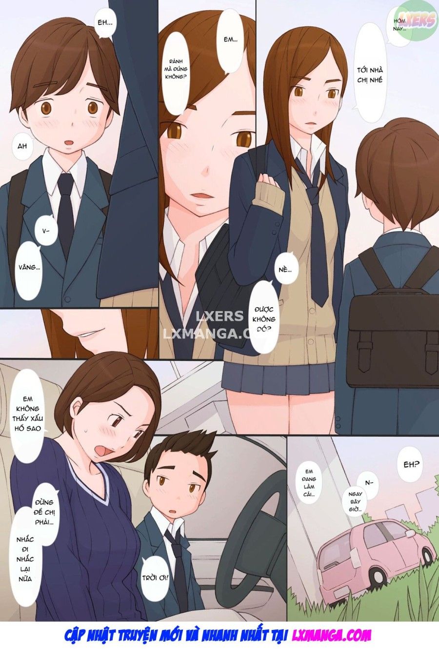 Chị Gái Lừa Cậu Em Trai Liếm Lồn Oneshot page 17 - Giả Dược
