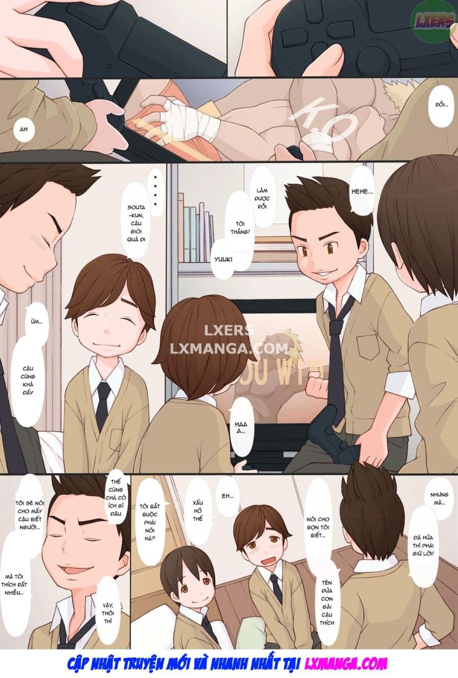 Chị Gái Lừa Cậu Em Trai Liếm Lồn Oneshot page 7 - Giả Dược