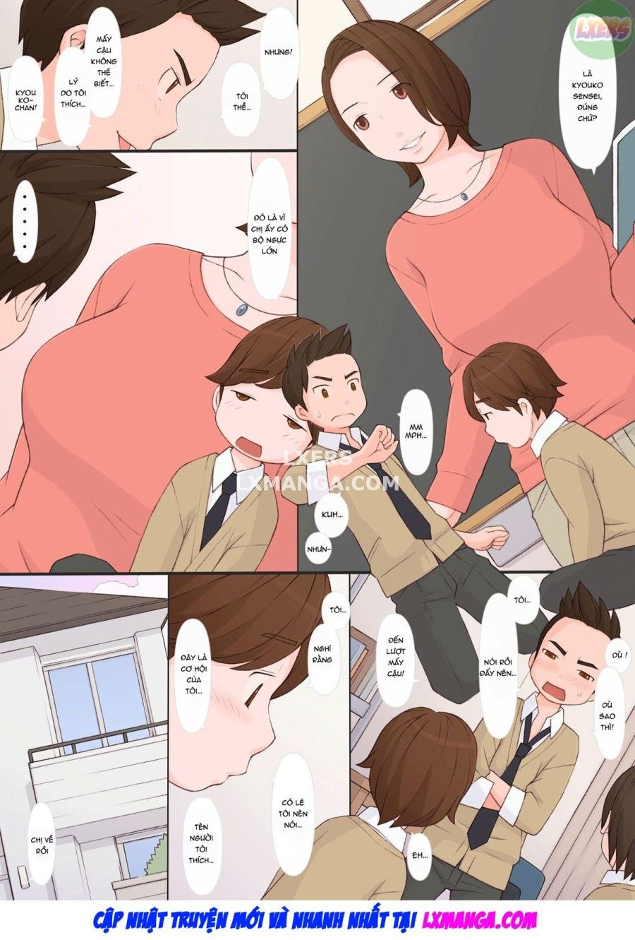 Chị Gái Lừa Cậu Em Trai Liếm Lồn Oneshot page 8 - Giả Dược