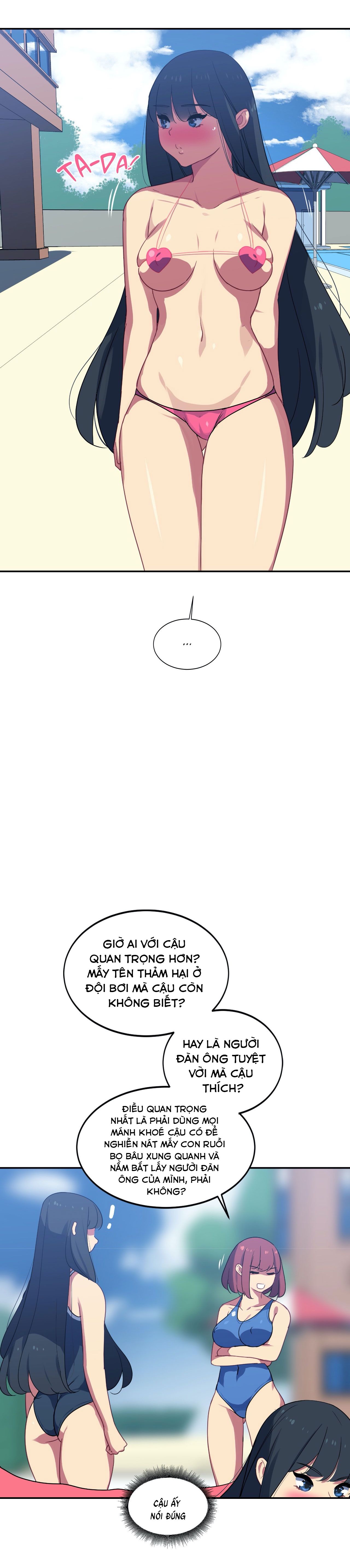 Chị Gái Sexy Ở Hồ Bơi Chương 18 page 10 - Giả Dược