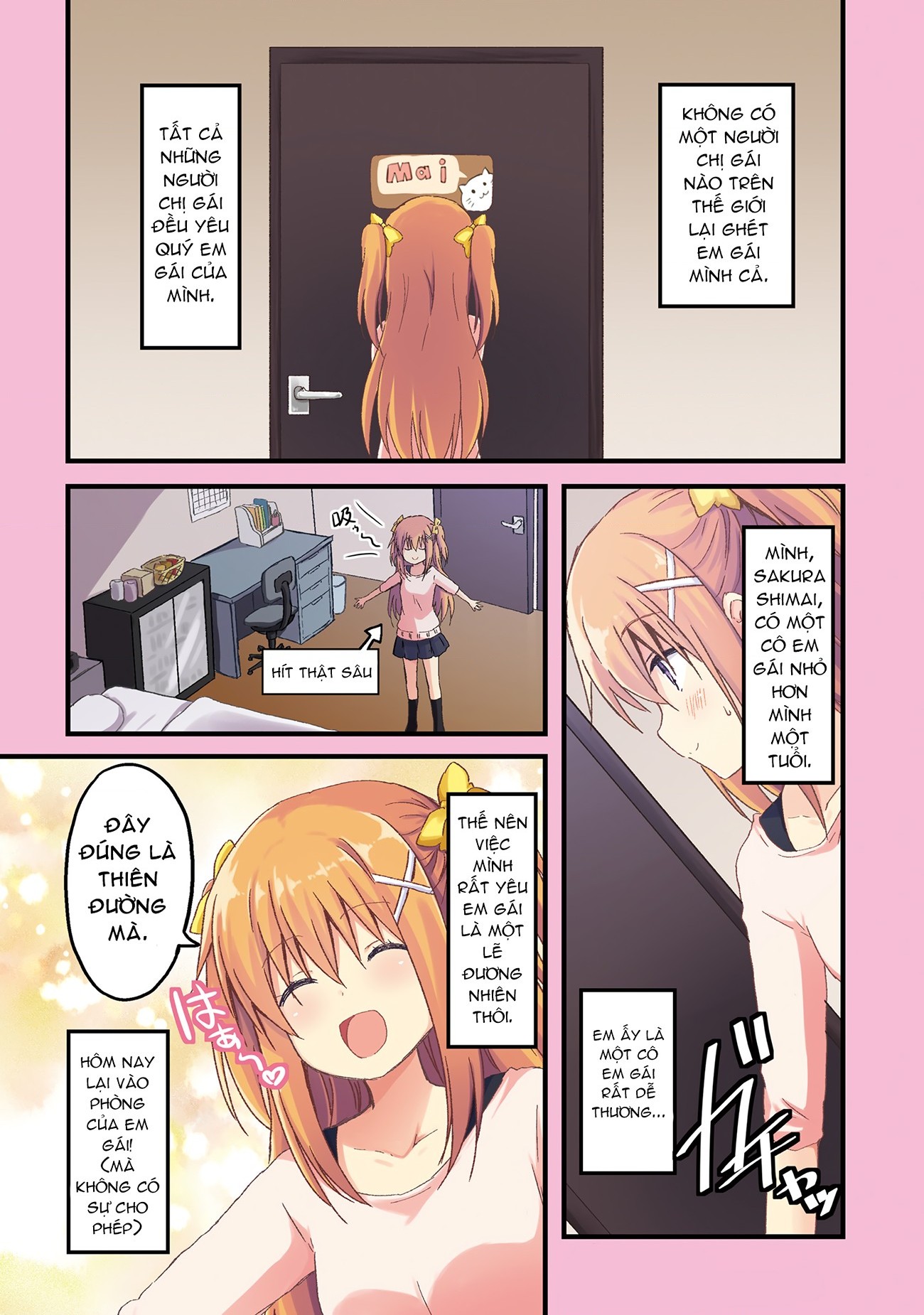 đọc truyện Chị Gái Siscon Và Cô Em Gái Không Bận Tâm Về Điều Đó  Chương 1 ảnh 6 tại Thiên Thai Truyện