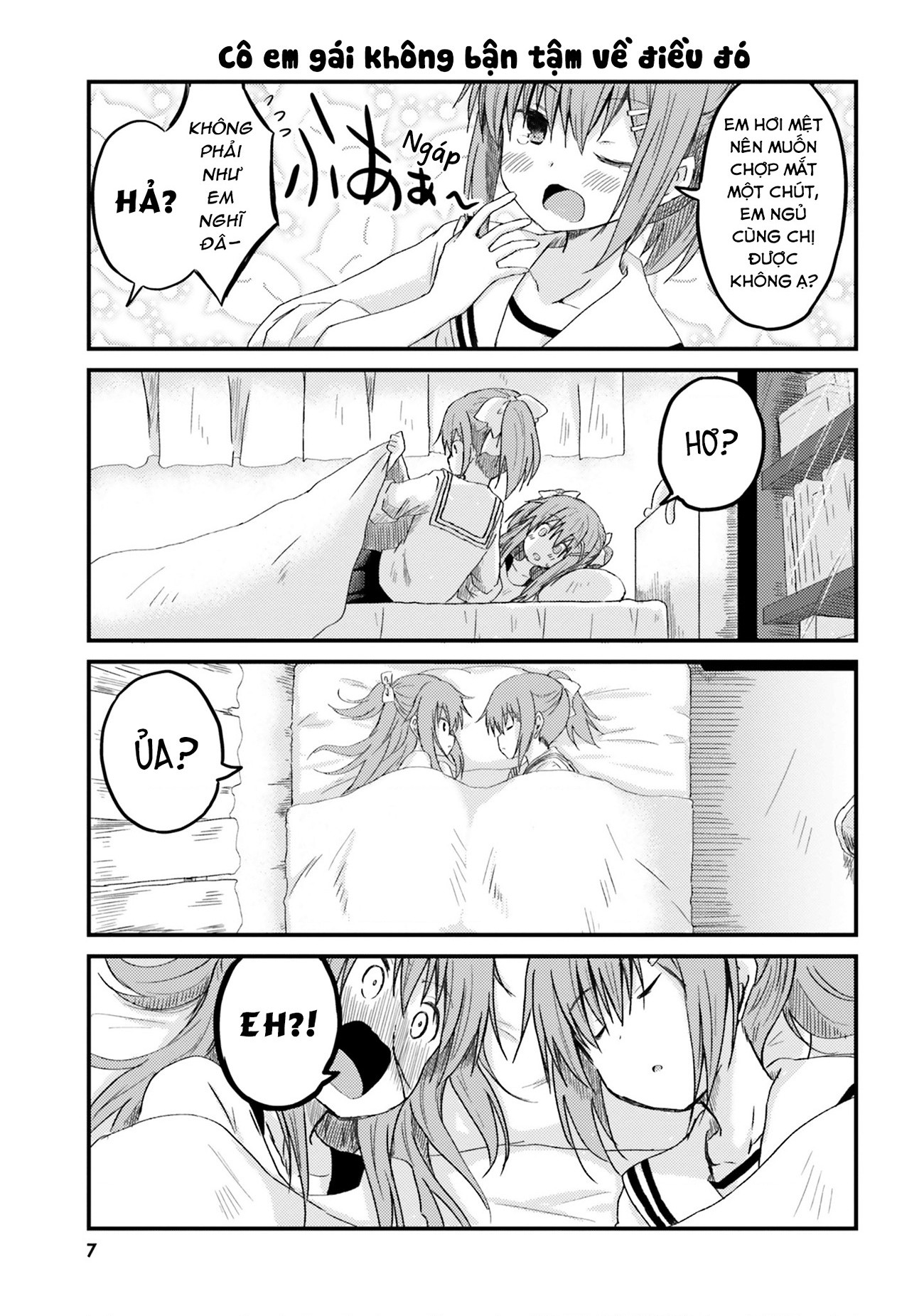 đọc truyện Chị Gái Siscon Và Cô Em Gái Không Bận Tâm Về Điều Đó  Chương 1 ảnh 10 tại Thiên Thai Truyện