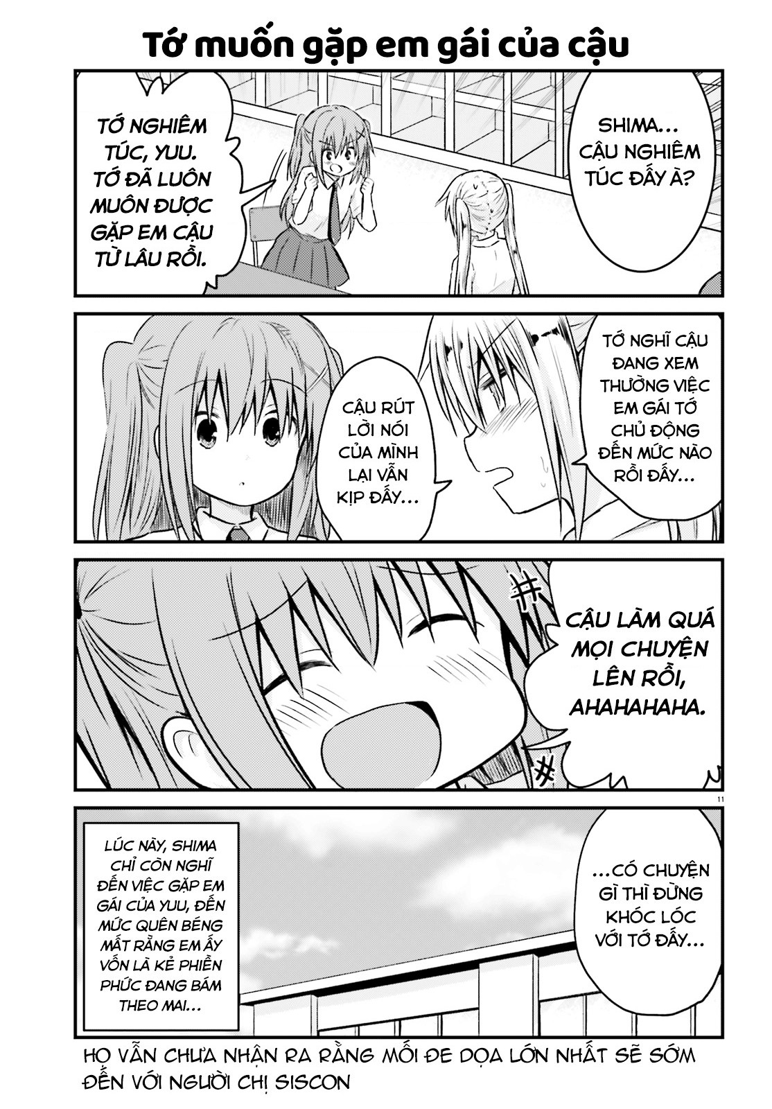 đọc truyện Chị Gái Siscon Và Cô Em Gái Không Bận Tâm Về Điều Đó  Chương 12 ảnh 13 tại Thiên Thai Truyện