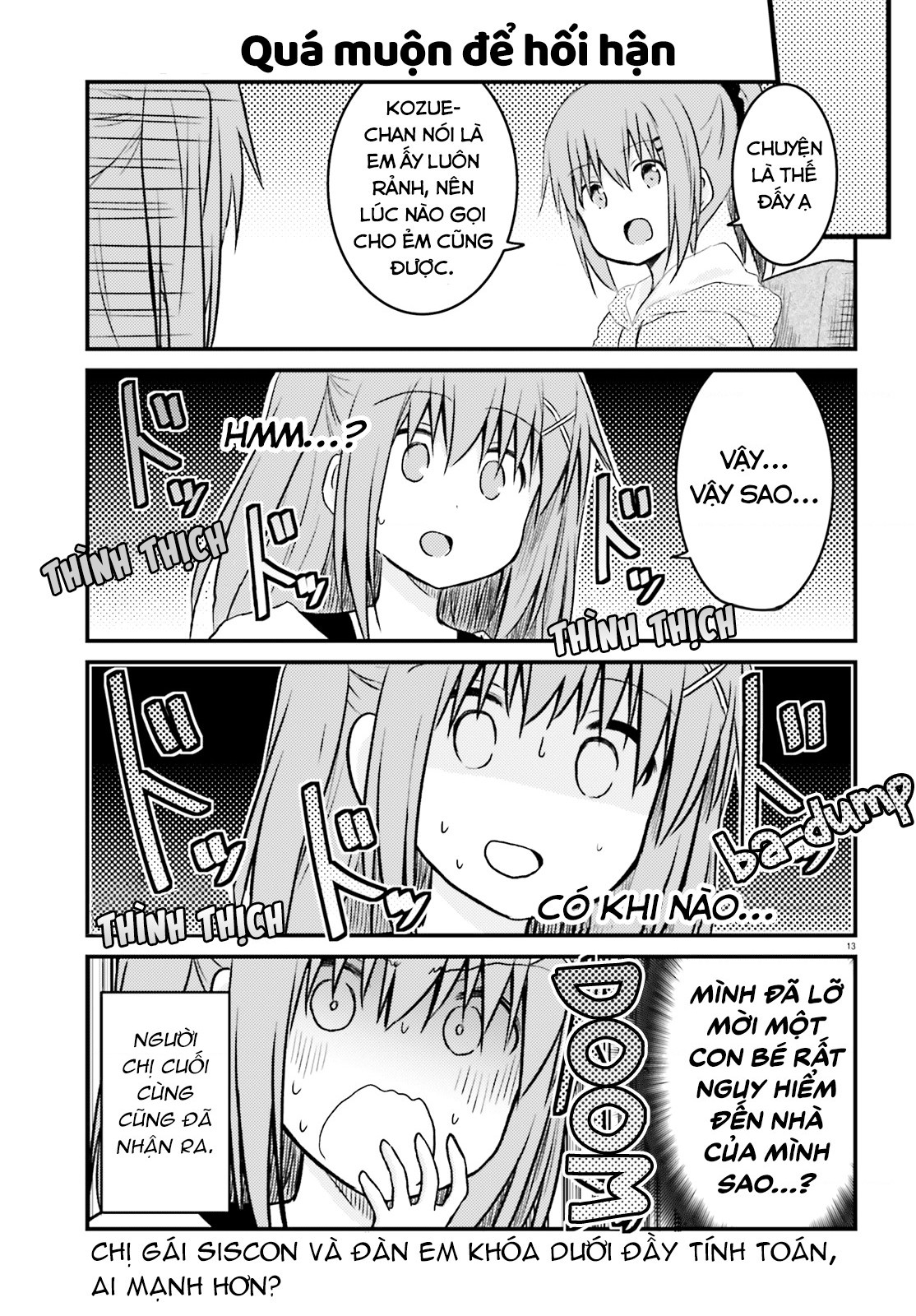 đọc truyện Chị Gái Siscon Và Cô Em Gái Không Bận Tâm Về Điều Đó  Chương 13 ảnh 15 tại Thiên Thai Truyện