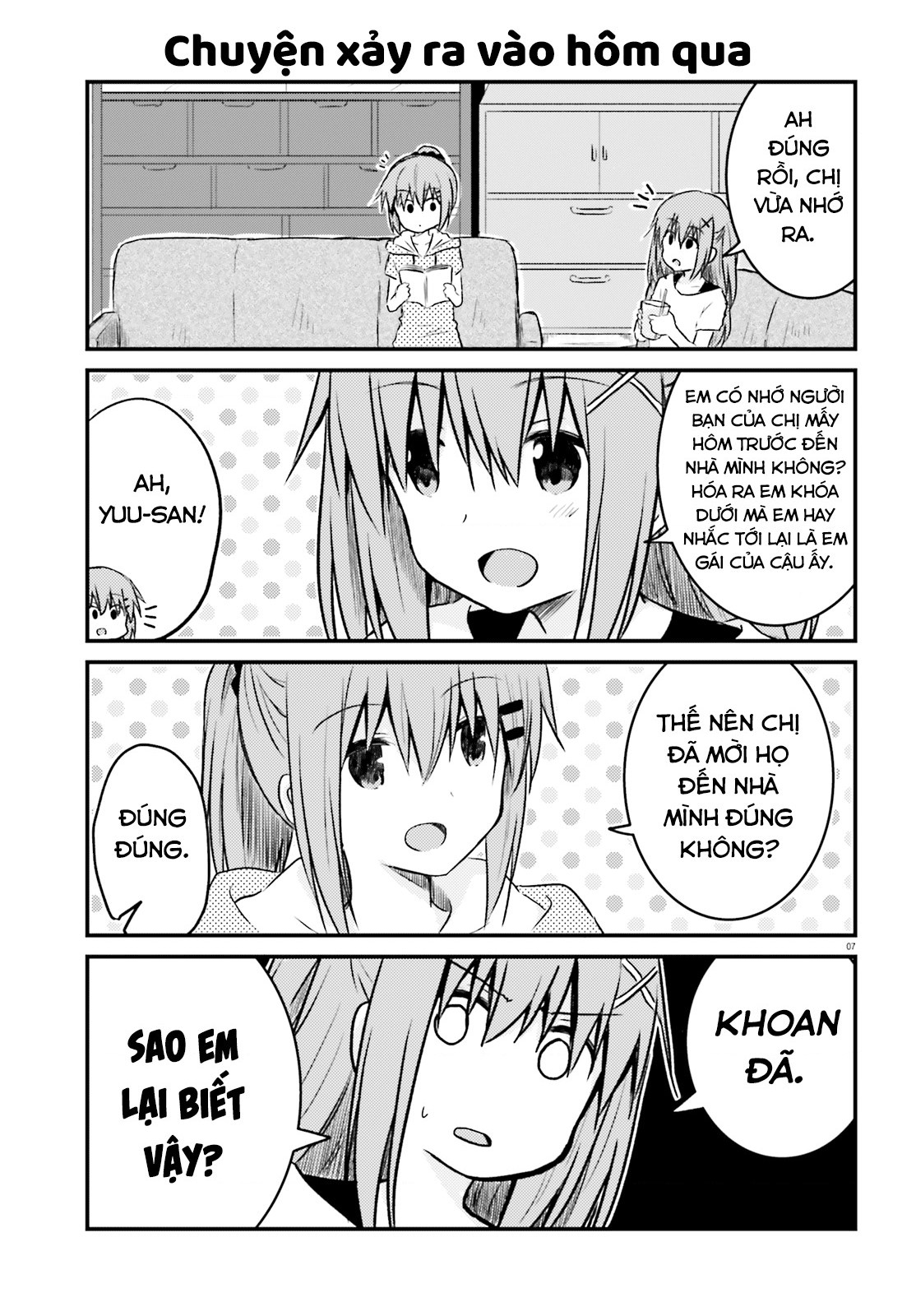 đọc truyện Chị Gái Siscon Và Cô Em Gái Không Bận Tâm Về Điều Đó  Chương 13 ảnh 9 tại Thiên Thai Truyện