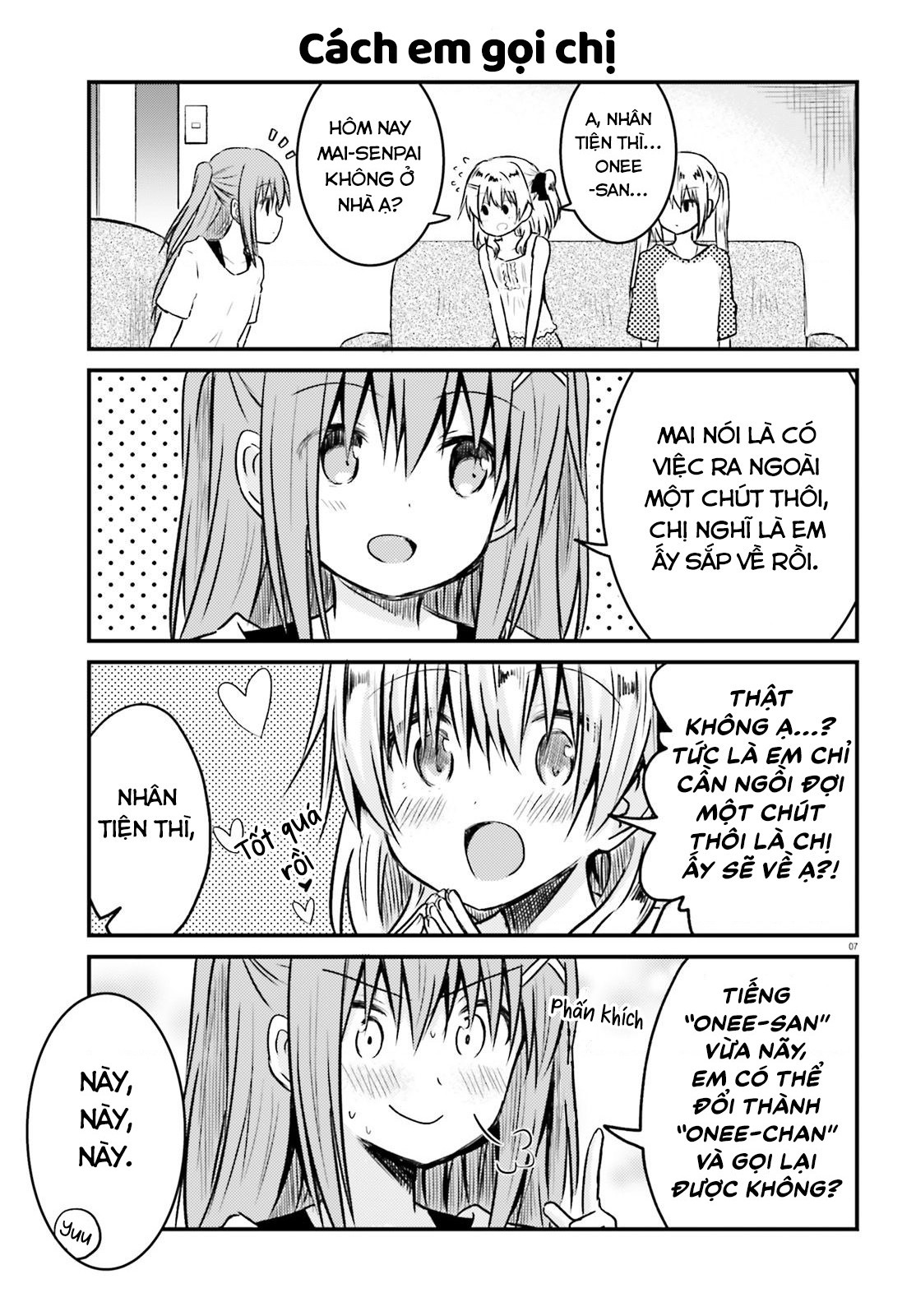 đọc truyện Chị Gái Siscon Và Cô Em Gái Không Bận Tâm Về Điều Đó  Chương 14 ảnh 9 tại Thiên Thai Truyện