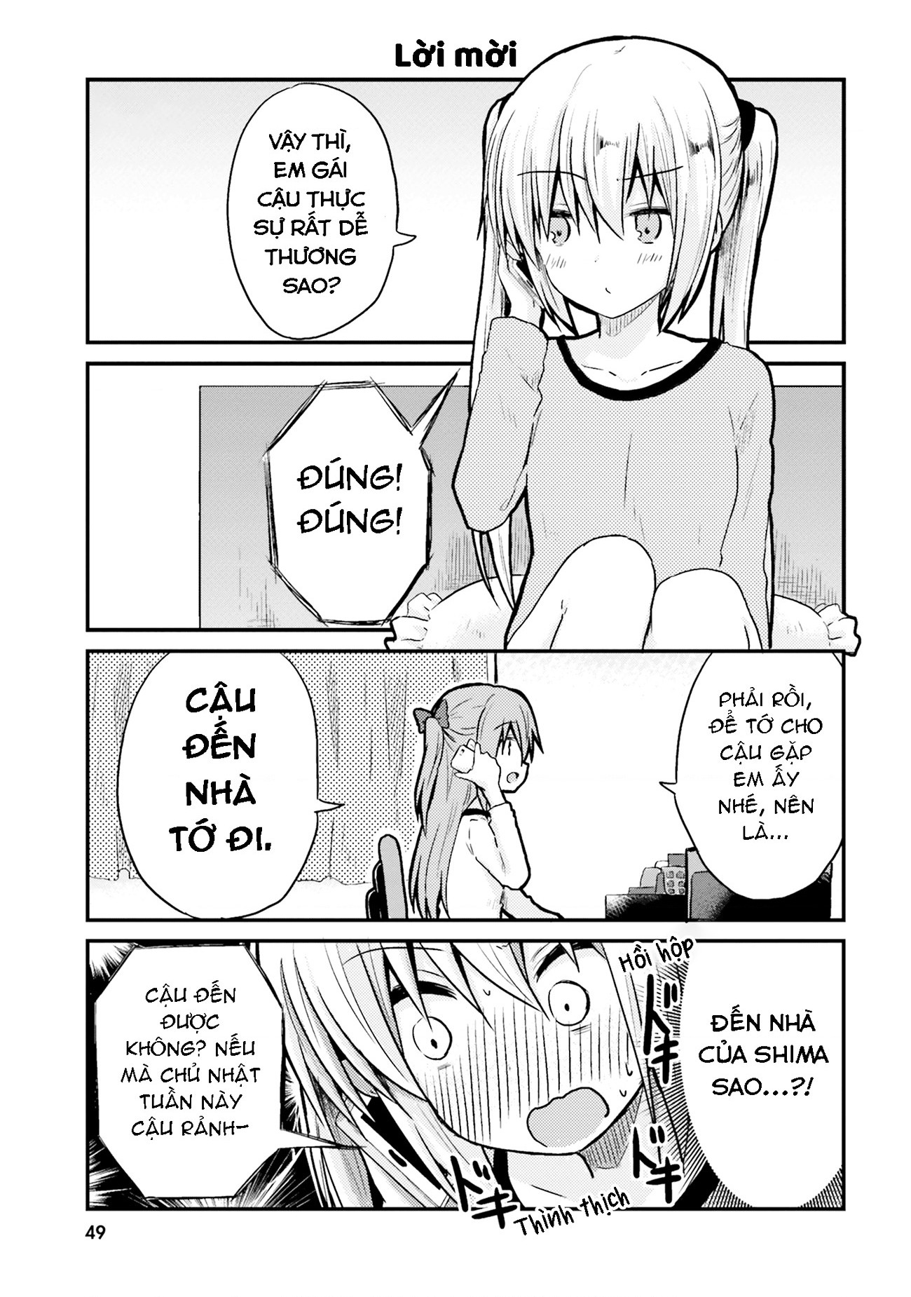 đọc truyện Chị Gái Siscon Và Cô Em Gái Không Bận Tâm Về Điều Đó  Chương 4 ảnh 7 tại Thiên Thai Truyện