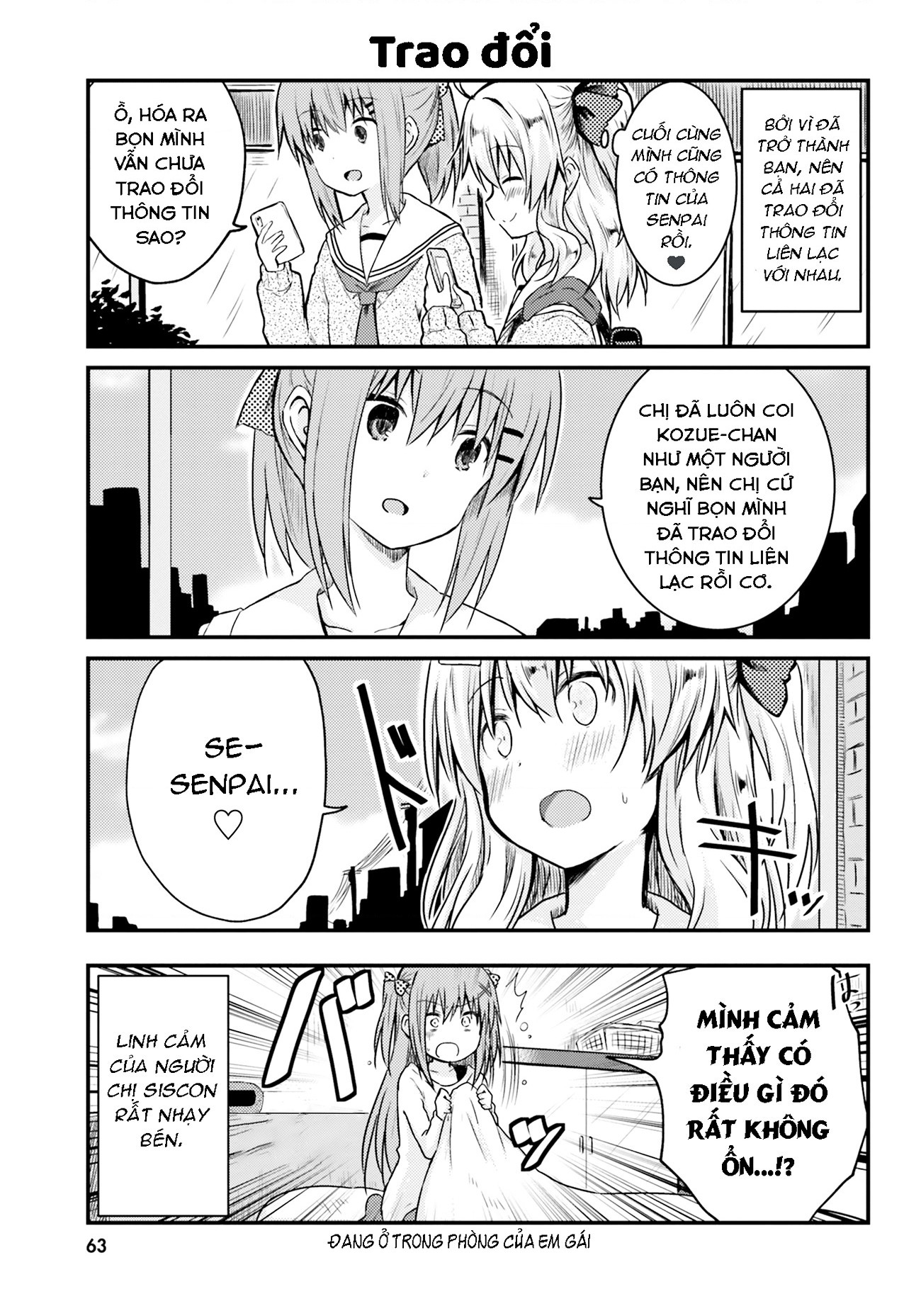 đọc truyện Chị Gái Siscon Và Cô Em Gái Không Bận Tâm Về Điều Đó  Chương 5 ảnh 7 tại Thiên Thai Truyện