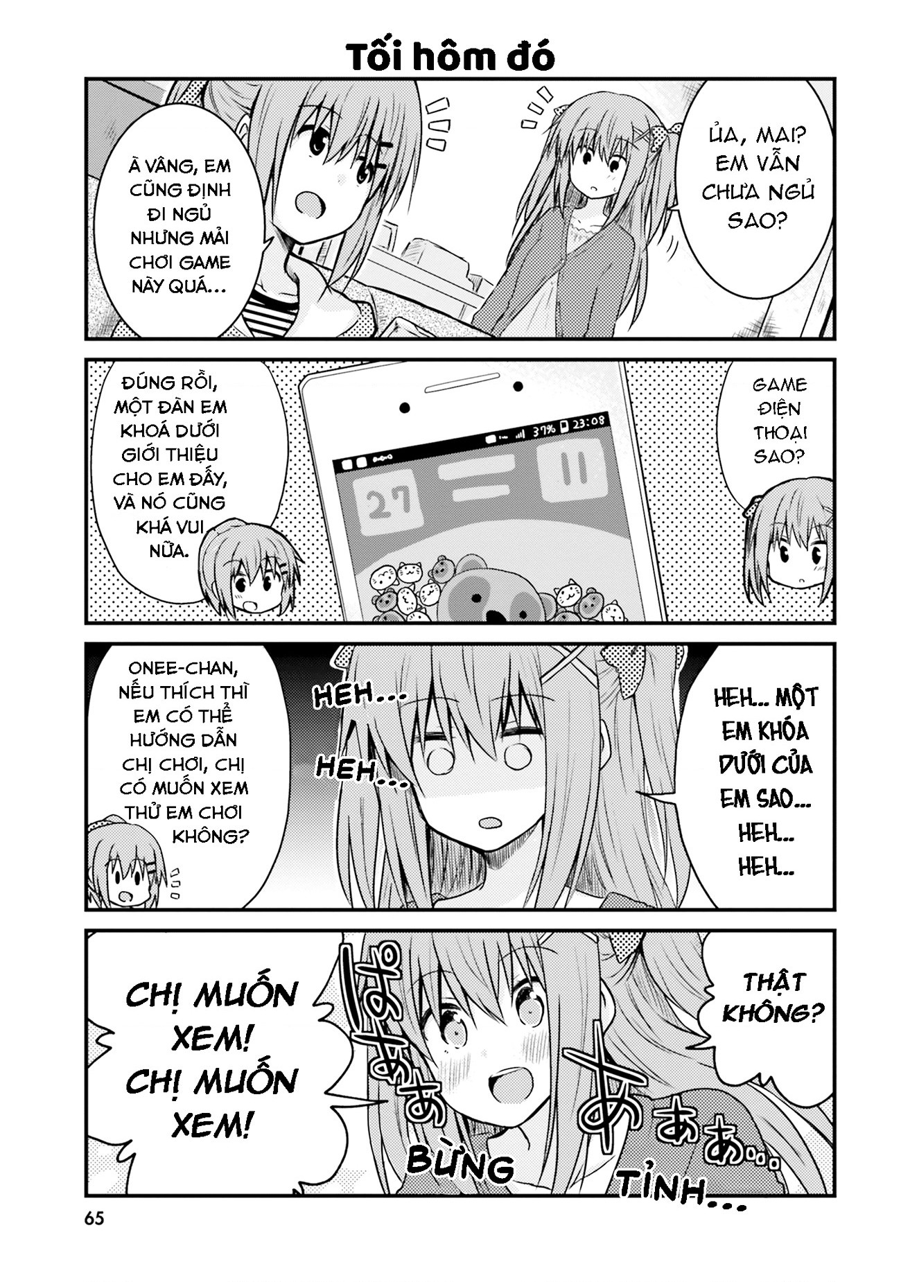 đọc truyện Chị Gái Siscon Và Cô Em Gái Không Bận Tâm Về Điều Đó  Chương 5 ảnh 9 tại Thiên Thai Truyện