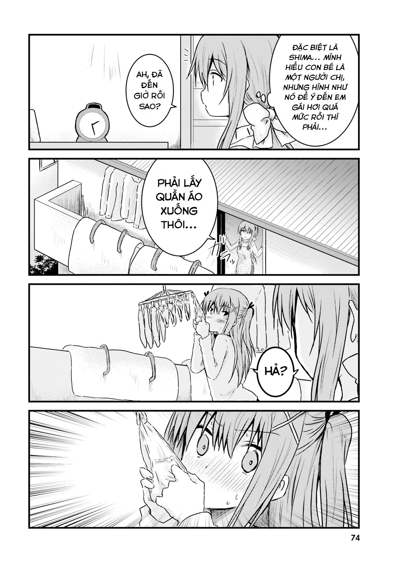 đọc truyện Chị Gái Siscon Và Cô Em Gái Không Bận Tâm Về Điều Đó  Chương 6 ảnh 8 tại Thiên Thai Truyện