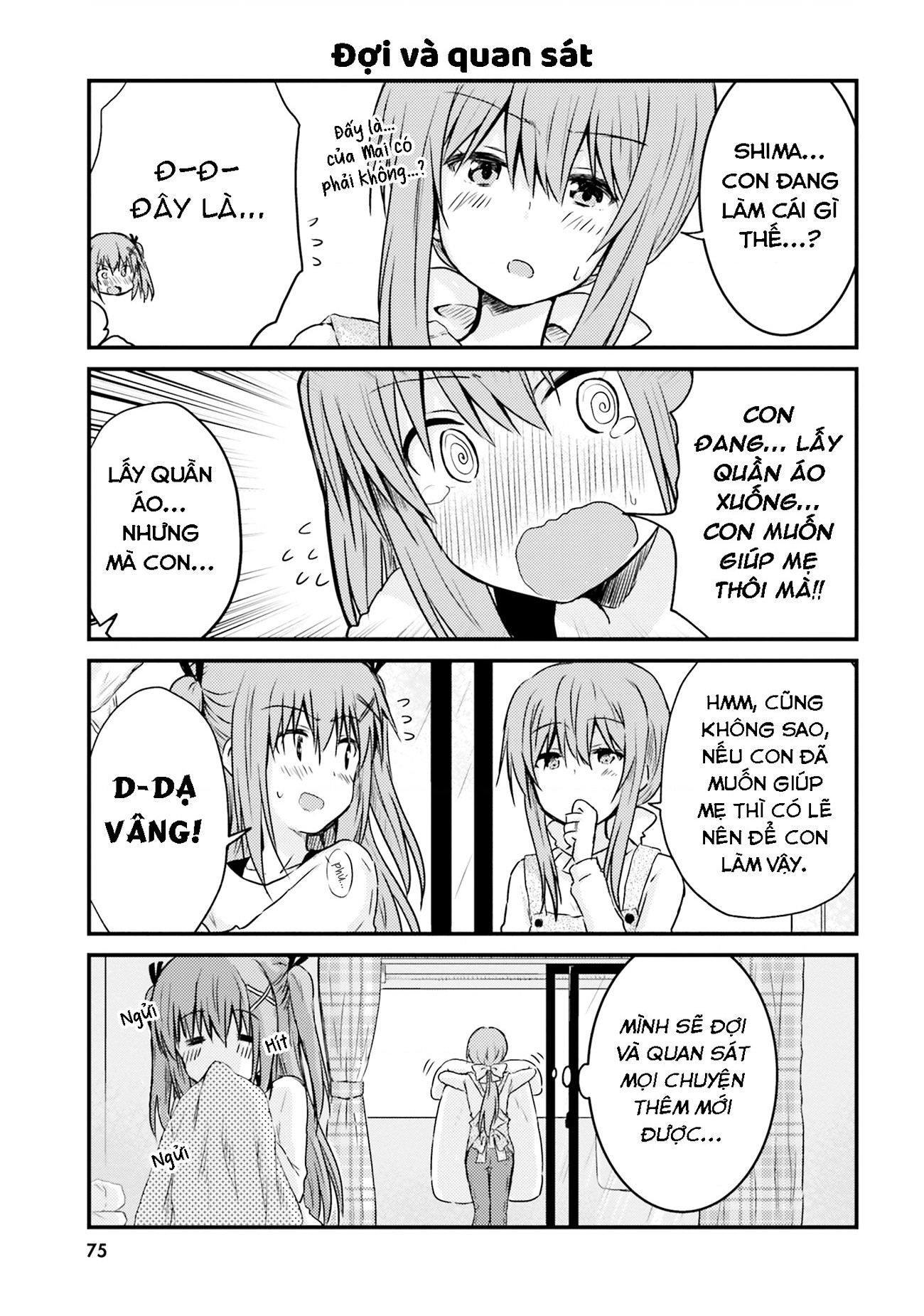 đọc truyện Chị Gái Siscon Và Cô Em Gái Không Bận Tâm Về Điều Đó  Chương 6 ảnh 9 tại Thiên Thai Truyện