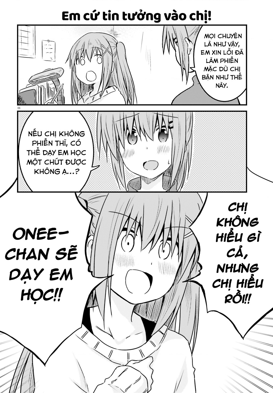 đọc truyện Chị Gái Siscon Và Cô Em Gái Không Bận Tâm Về Điều Đó  Chương 9 ảnh 11 tại Thiên Thai Truyện