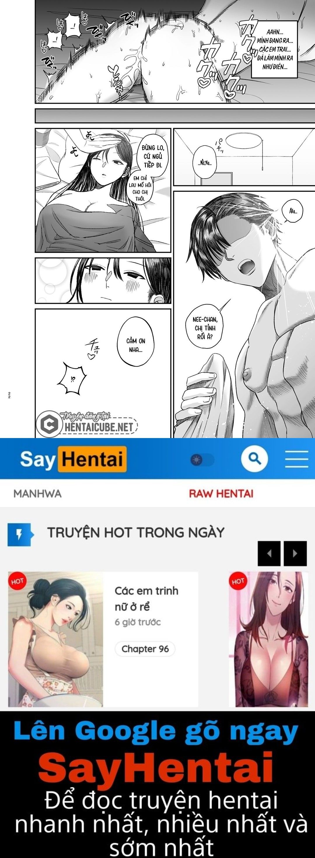 đọc truyện Chị Gái Thấy Em Trai Đang Thủ Dâm Oneshot ảnh 22 tại Thiên Thai Truyện