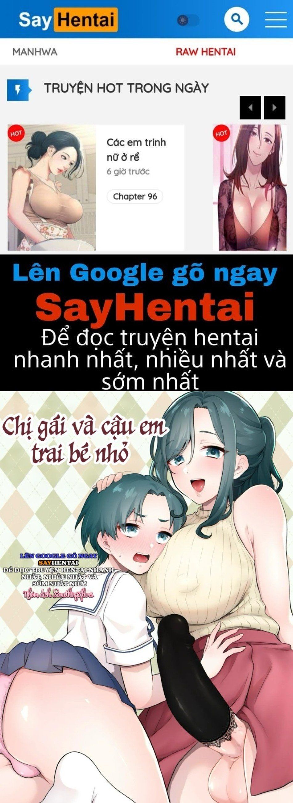 đọc truyện Chị Gái Và Cậu Em Trai Bé Nhỏ Chương 1 ảnh 2 tại Thiên Thai Truyện