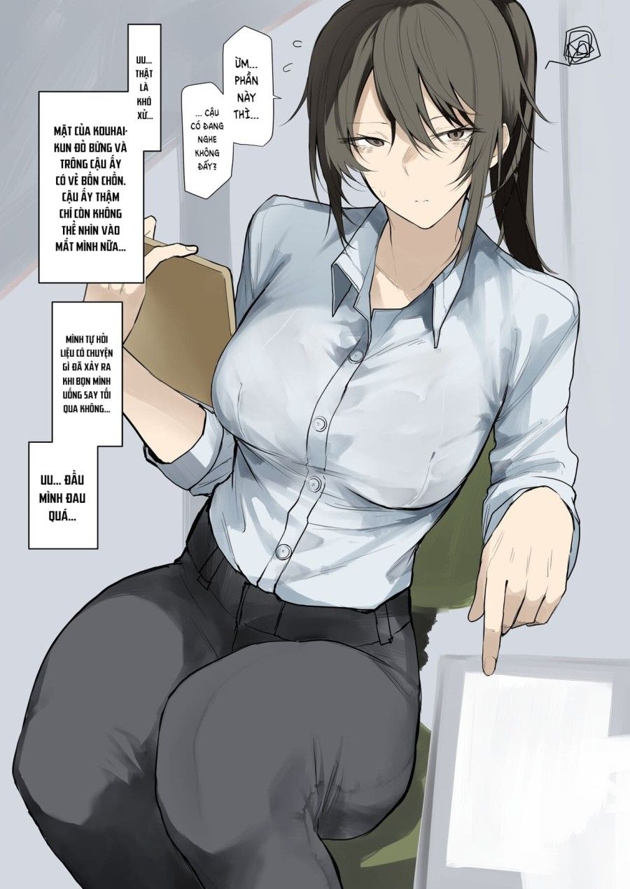 Chị Gái Văn Phòng Cao Lớn Oneshot page 9 - Giả Dược