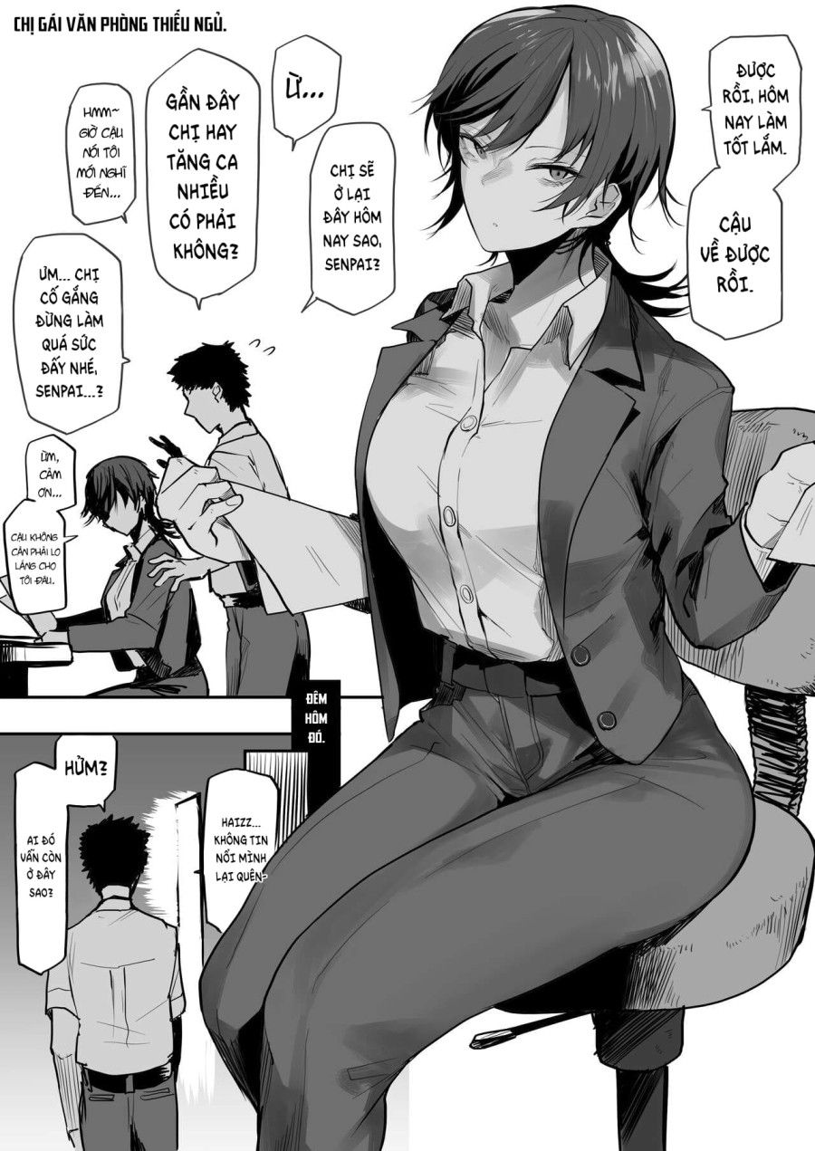 Chị Gái Văn Phòng Thiếu Ngủ Oneshot page 3 - Giả Dược