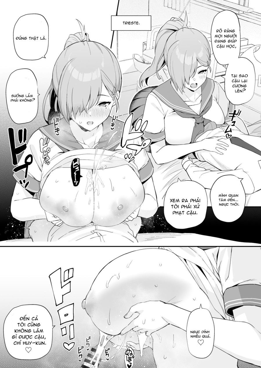 Chị Gái Vú To Lồn Ướt Thật Hấp Dẫn Oneshot page 25 - Giả Dược