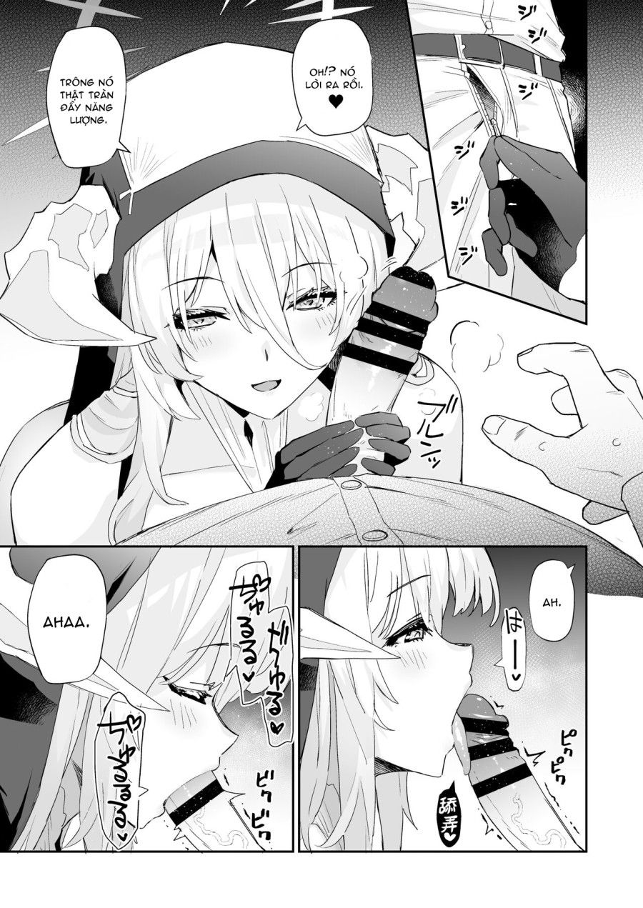Chị Gái Vú To Lồn Ướt Thật Hấp Dẫn Oneshot page 8 - Giả Dược