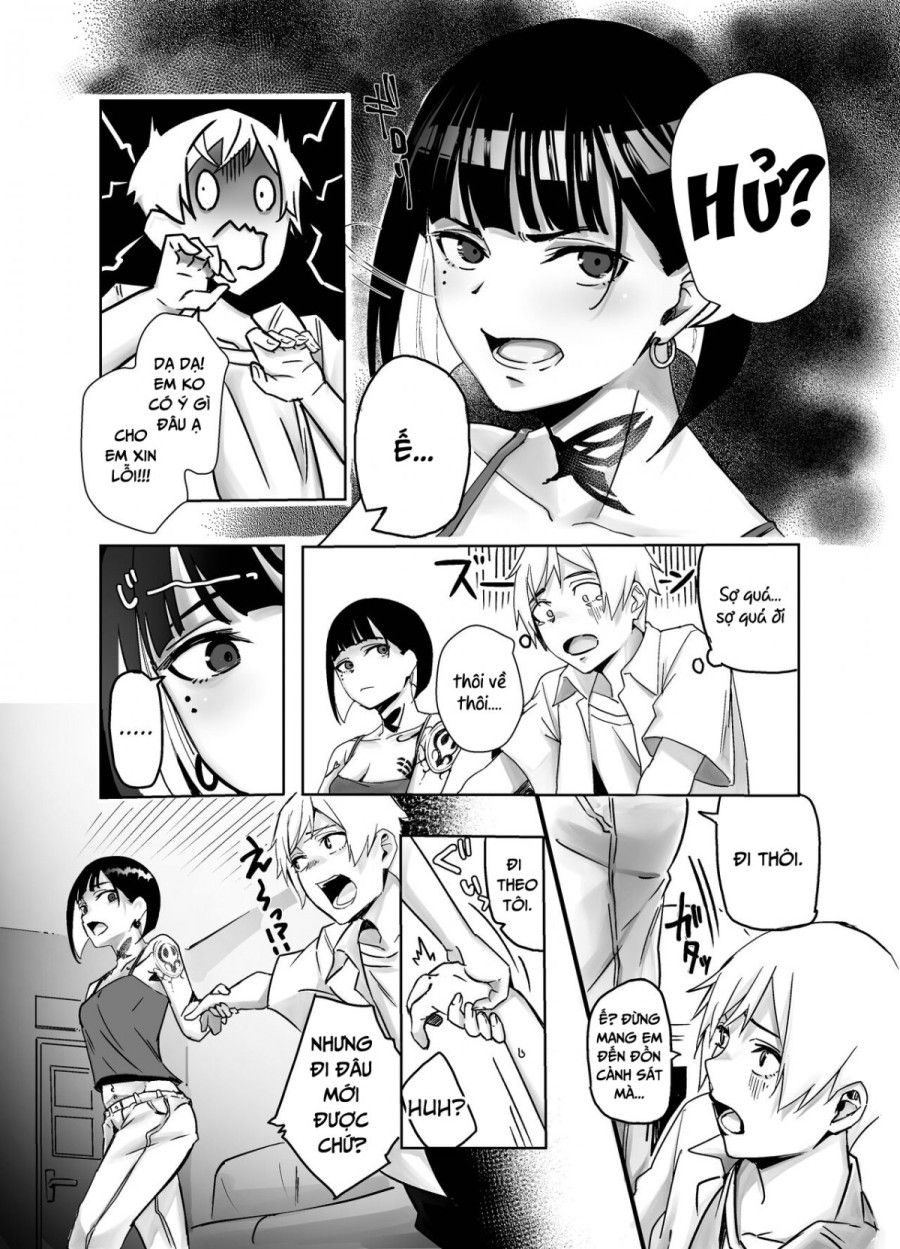 Chị Gái Xăm Trổ Ở Quán Bar Oneshot page 6 - Giả Dược