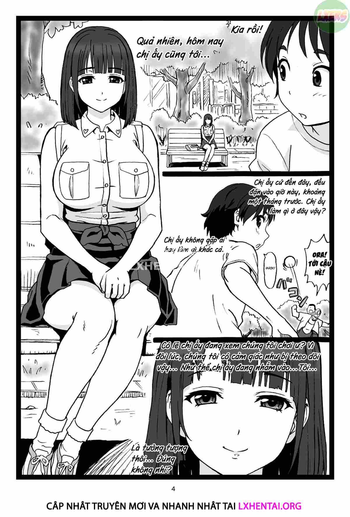 Chị Gái Xinh Đẹp Ở Công Viên Oneshot page 5 - Giả Dược