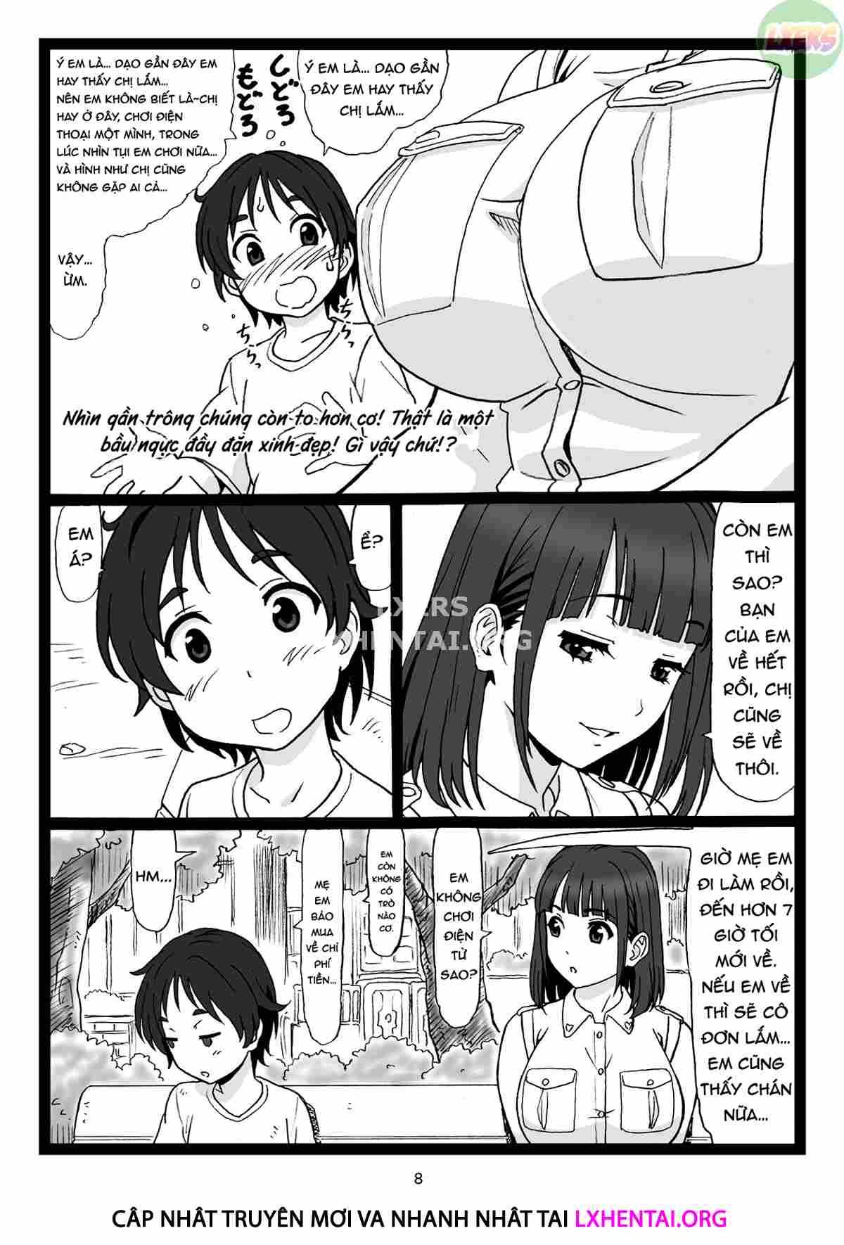 Chị Gái Xinh Đẹp Ở Công Viên Oneshot page 9 - Giả Dược