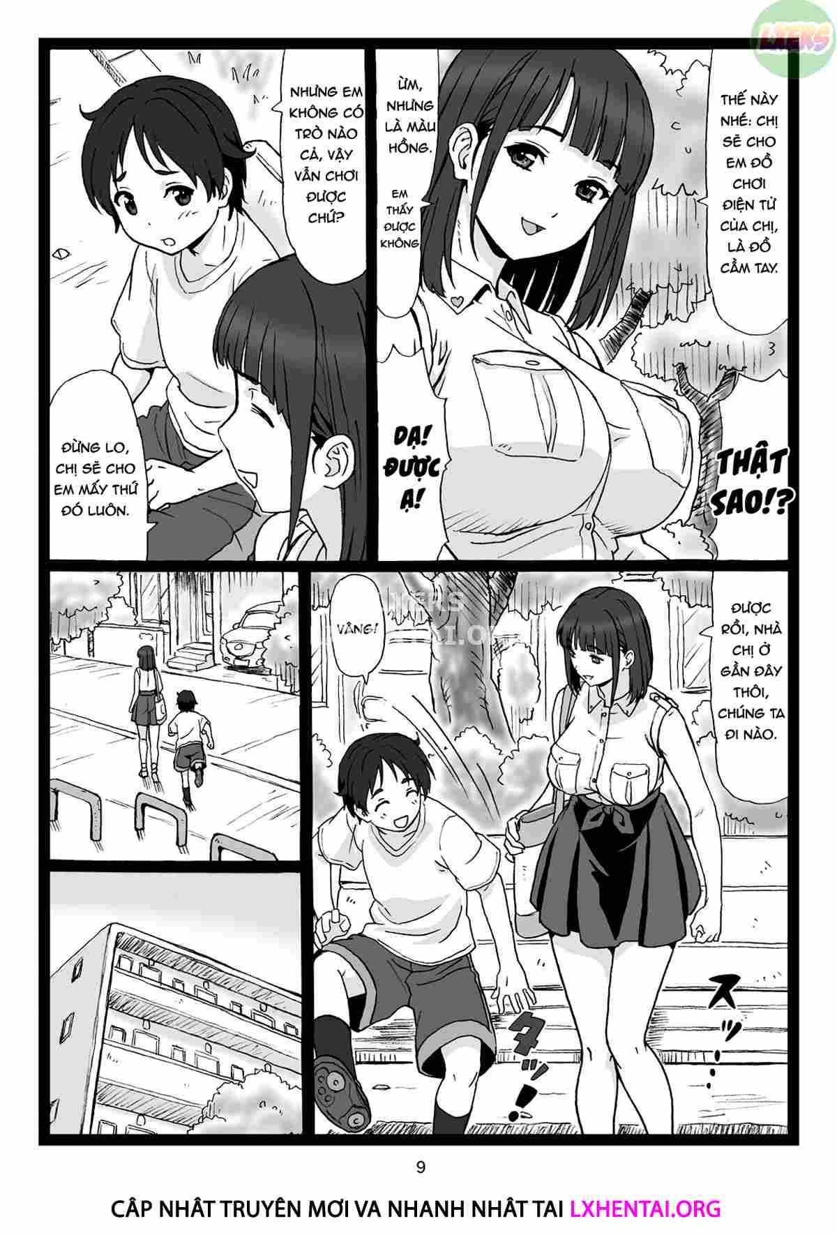 Chị Gái Xinh Đẹp Ở Công Viên Oneshot page 10 - Giả Dược