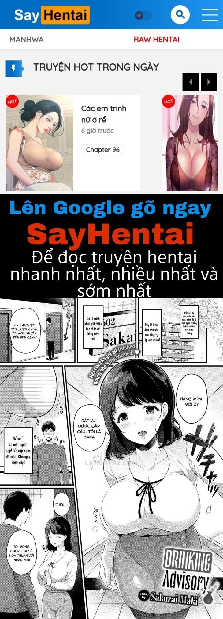 đọc truyện Chị Hàng Xóm Say Xỉn Oneshot ảnh 2 tại Thiên Thai Truyện