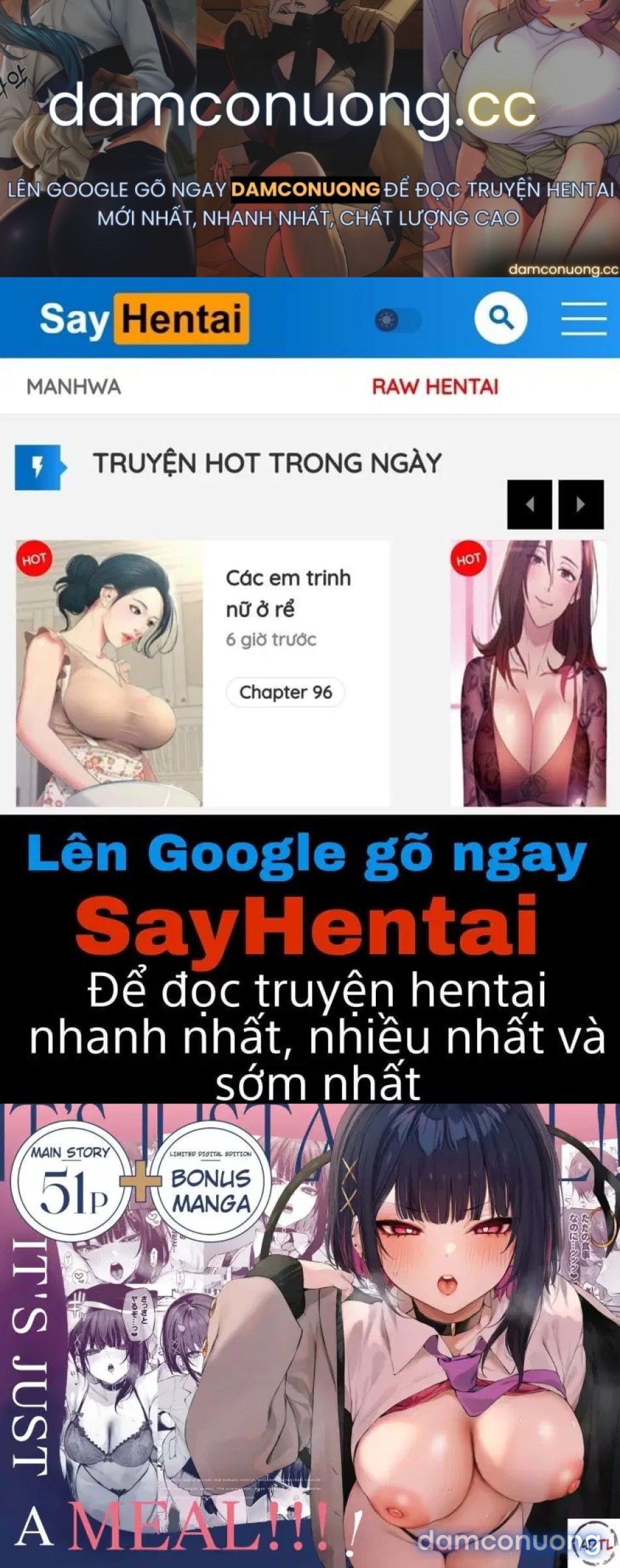 đọc truyện Chỉ Là Một Bữa Ăn Thôi Mà! Chương 1 ảnh 2 tại Thiên Thai Truyện