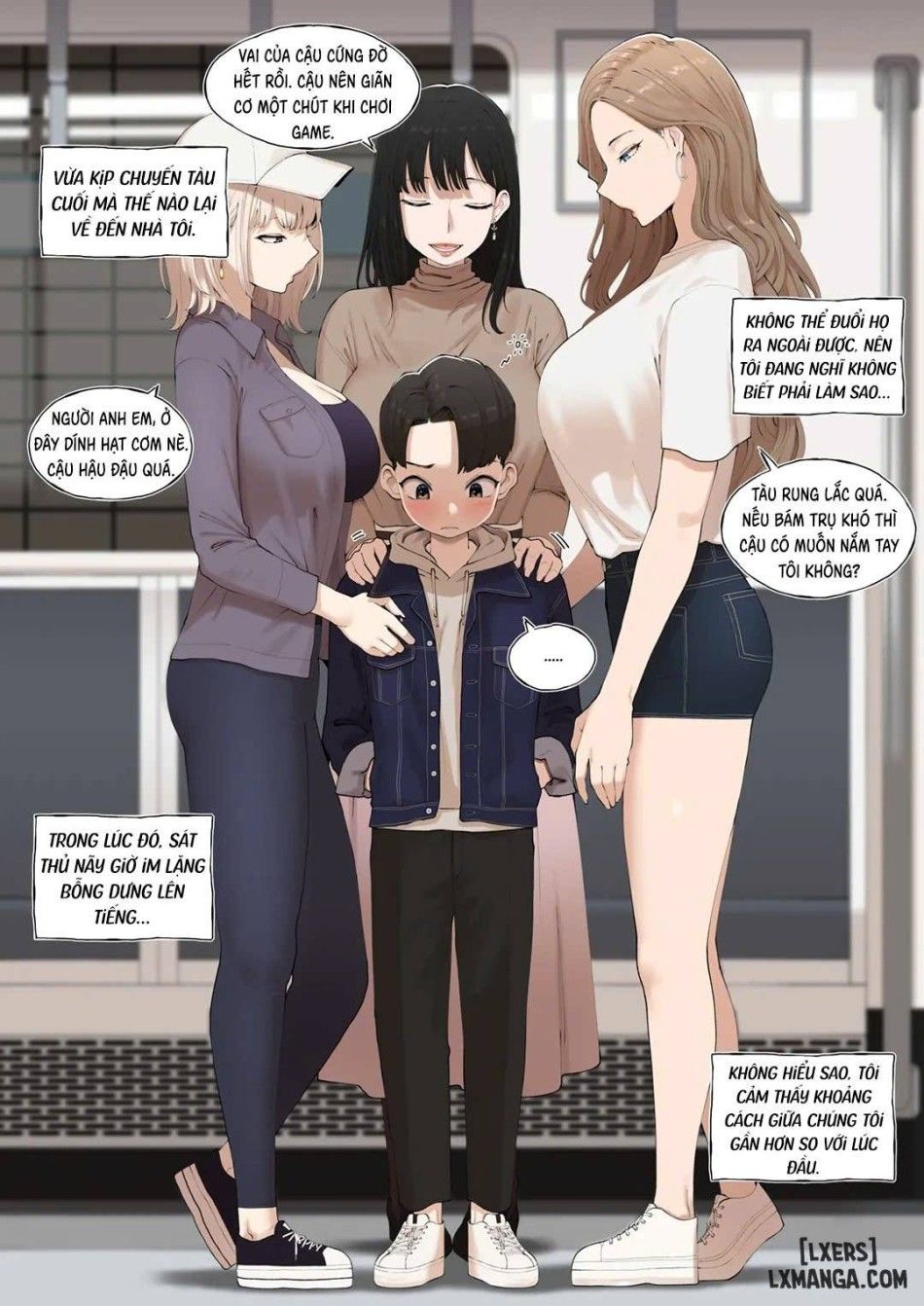 Chỉ Mình Tôi Là Đàn Ông Trong Cái Tổ Đội Này Oneshot page 8 - Giả Dược