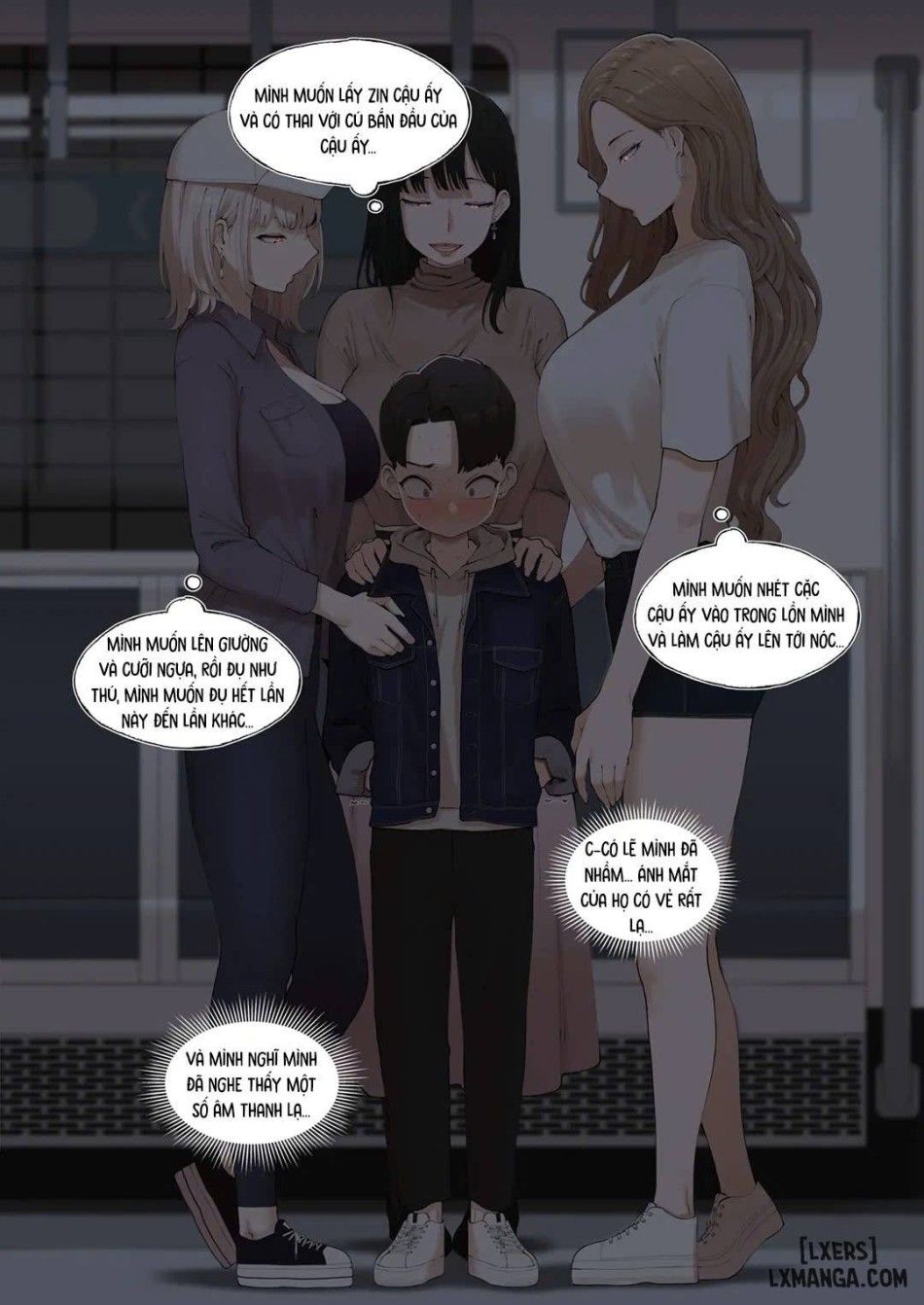Chỉ Mình Tôi Là Đàn Ông Trong Cái Tổ Đội Này Oneshot page 10 - Giả Dược
